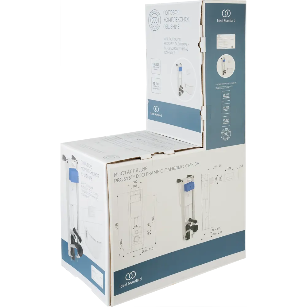 Комплект инсталляция с унитазом Ideal Standard ProSys Connect с кнопкой Prosys Eco Connect STLM-2176445 - Вид №6