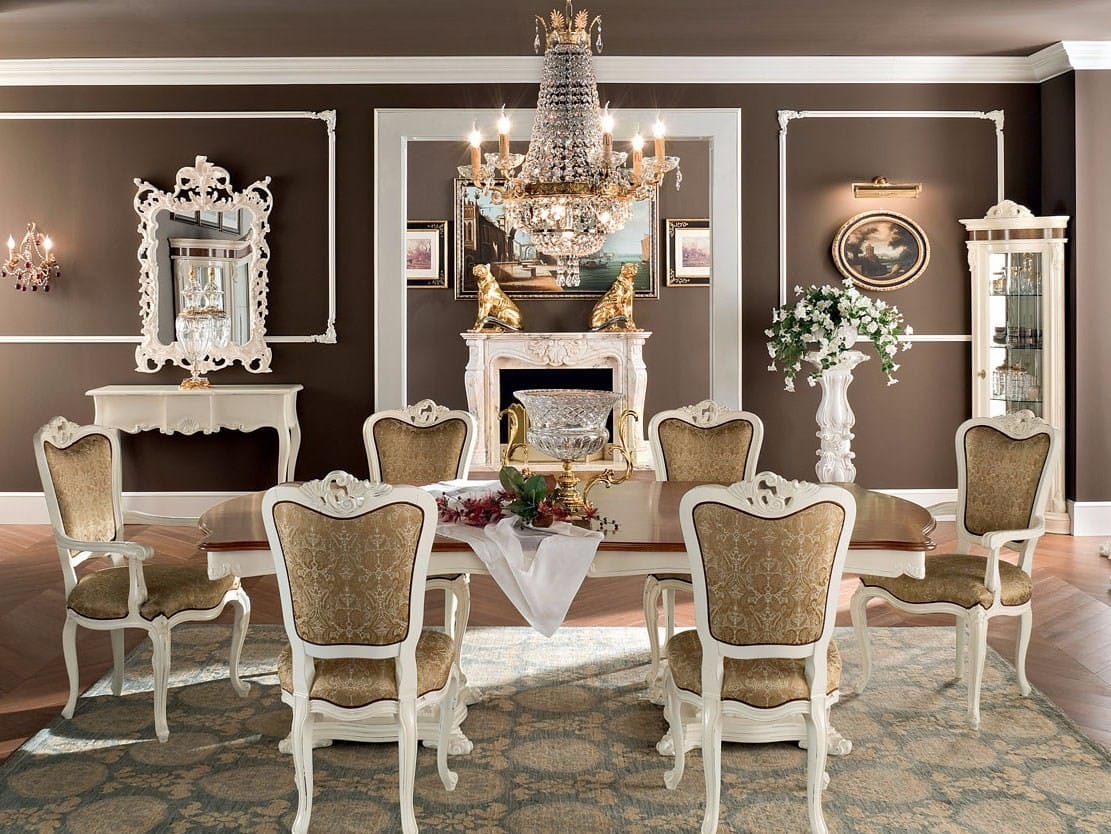 Мягкий стул в стиле барокко Modenese Luxury Interiors Bella Vita ARCH-00069226 - Вид №3