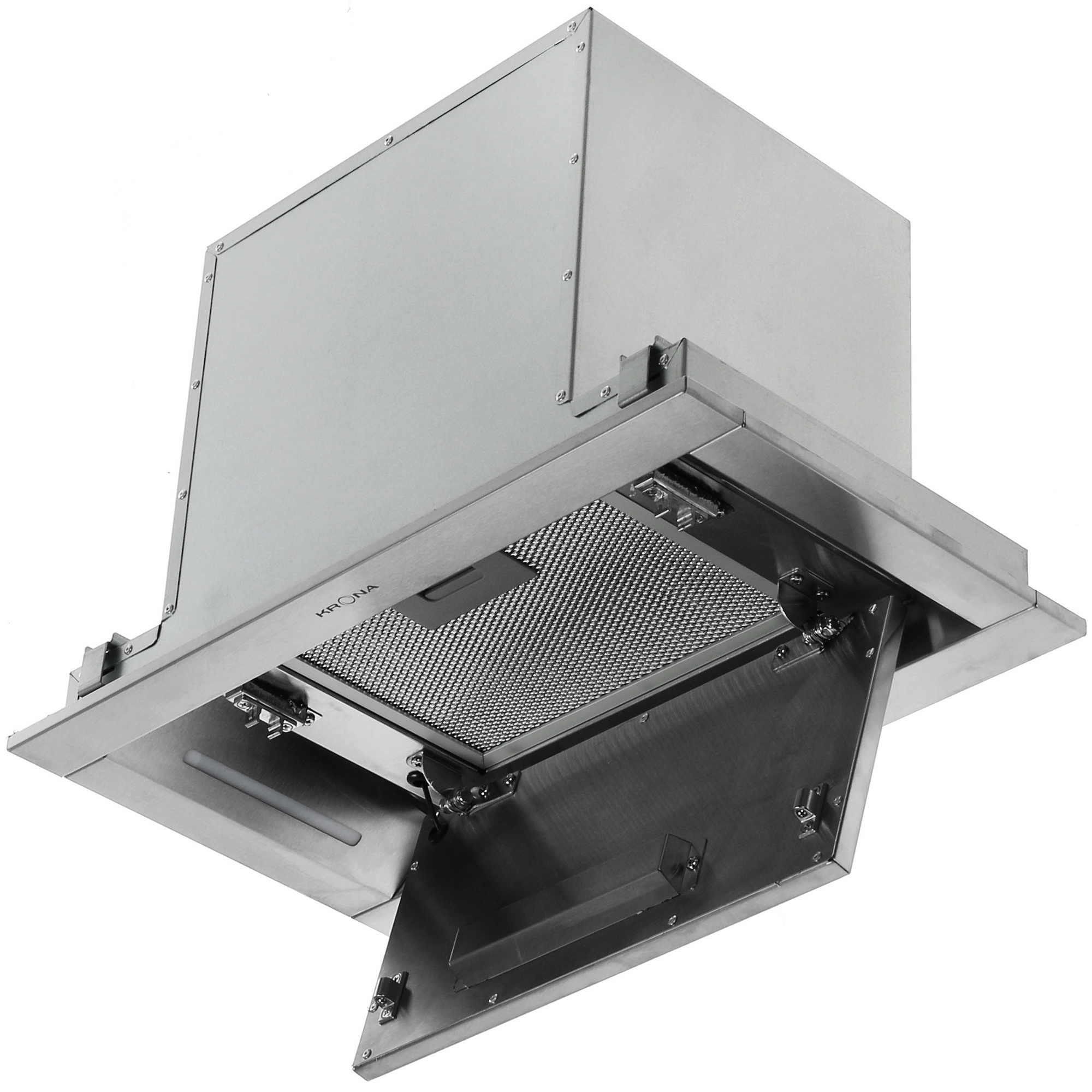 9904524 Вытяжка полновстраиваемая KRONA SELINA 600 PRM INOX 3P серебристый STDN-0086271 - Вид №2