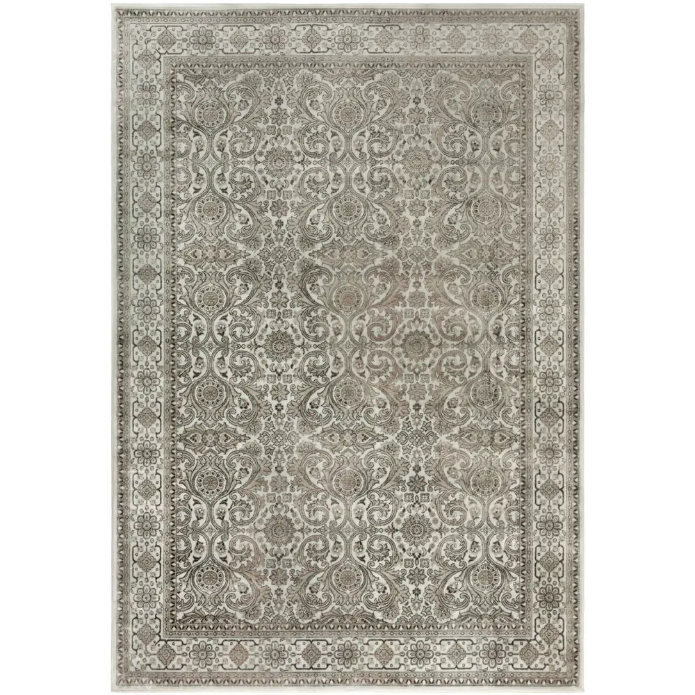 DEVOS-CABY Ковер Isphahan: кремовая вискоза для современного интерьера 89375834 STLM-1404879 - Вид №1