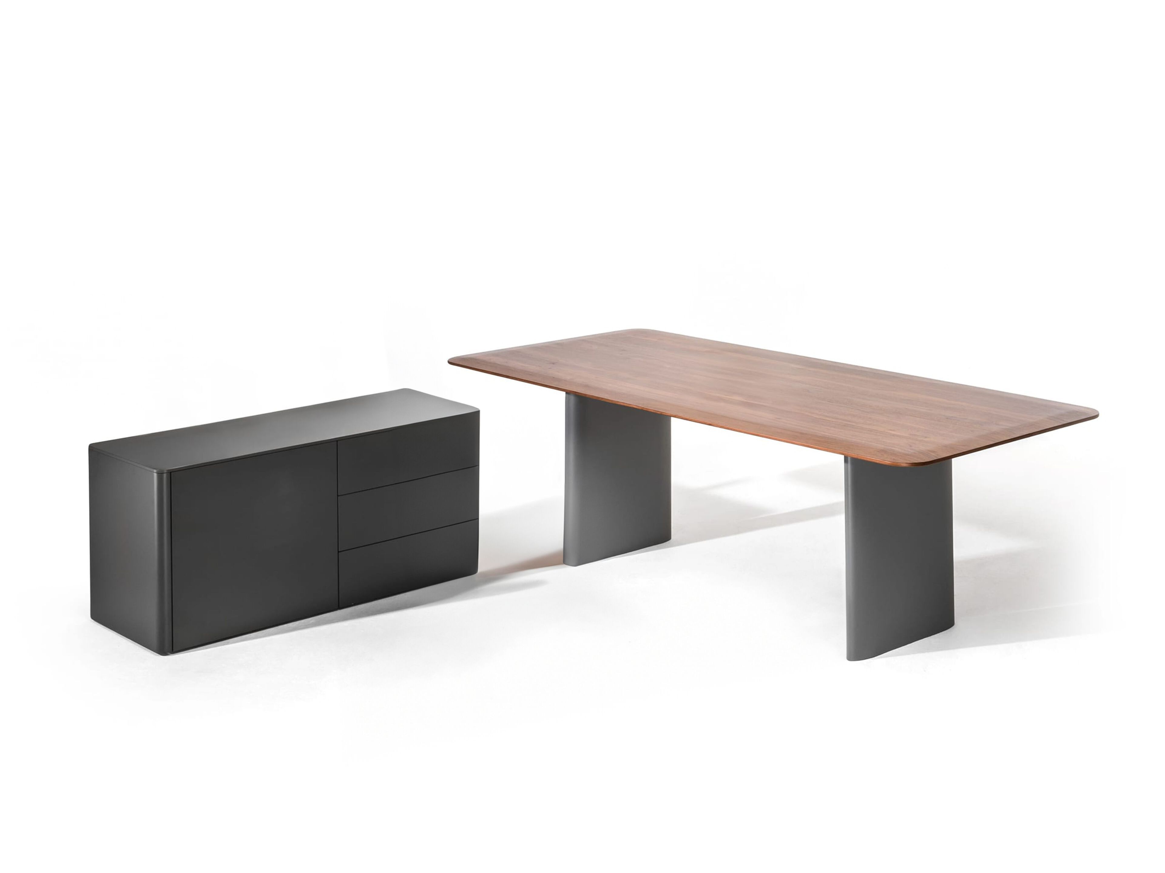 Прямоугольный рабочий стол из массива дерева Spiegels x. air ARCH-00127043 - Вид №1