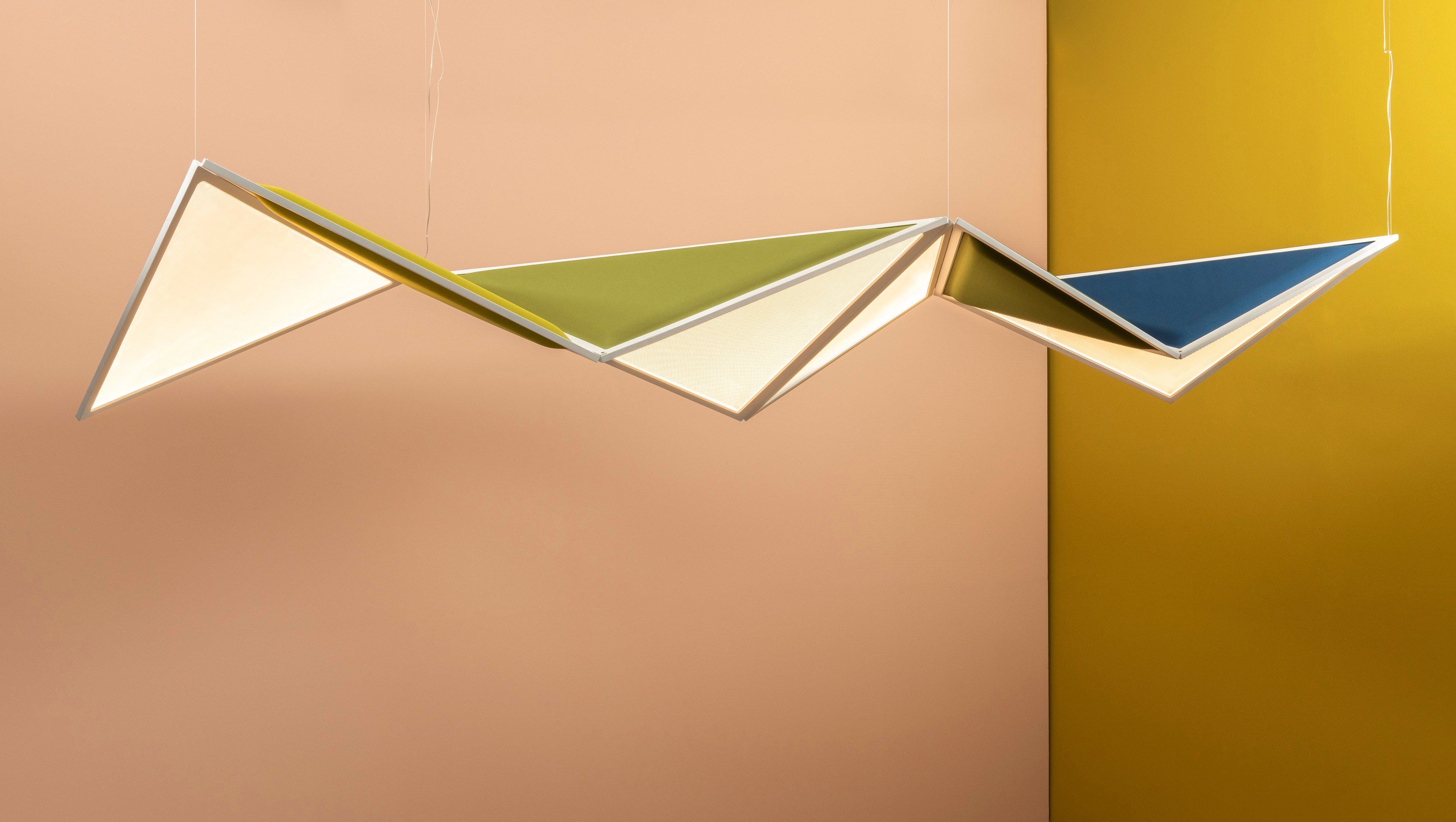 Рециркулированный Pet регулируемый акустический подвесной светильник Artemide Flexia ARCH-00152282 - Вид №16