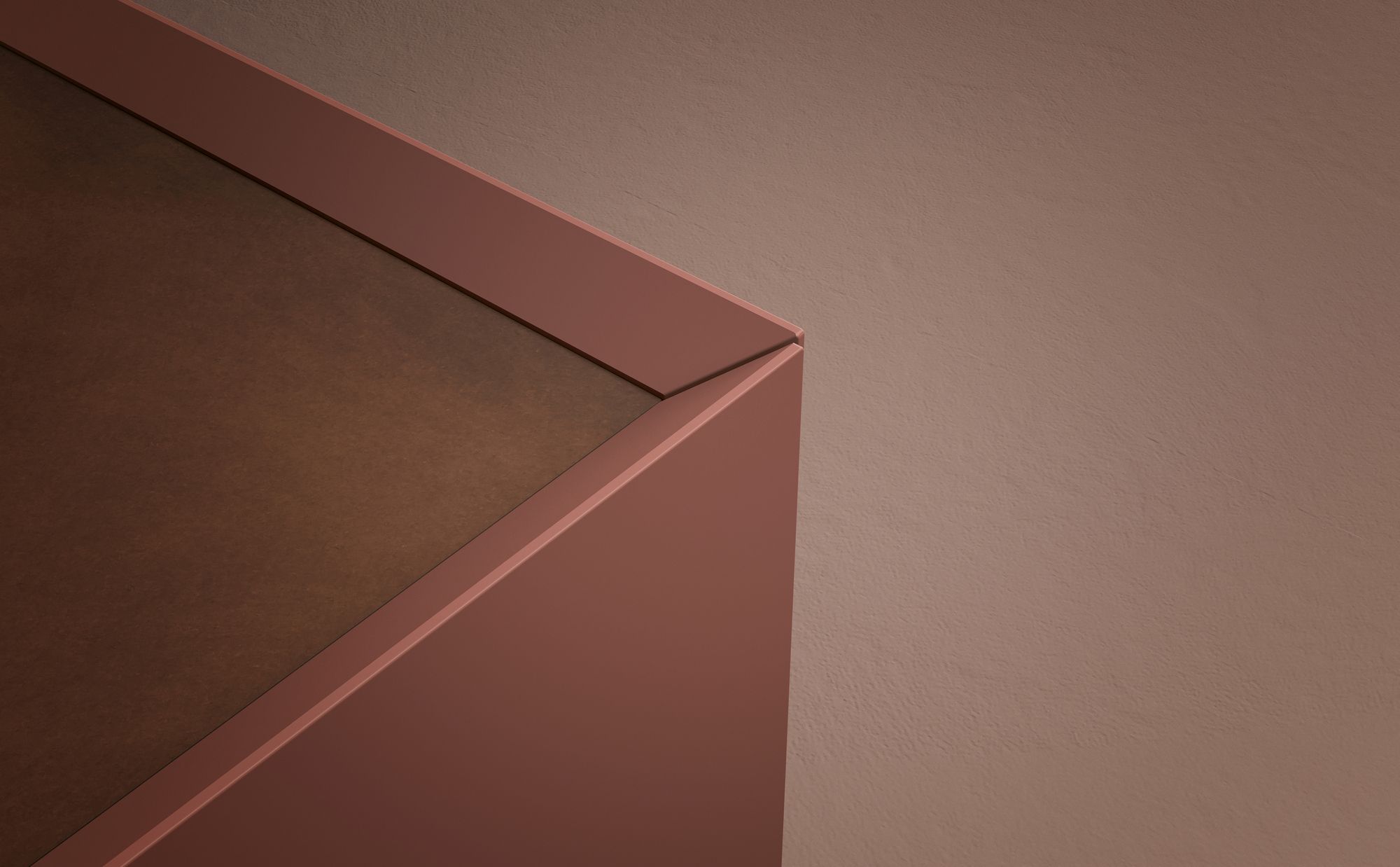 Деревянная квадратная тумбочка с ящиками Caccaro ARCH-00135965 - Вид №2