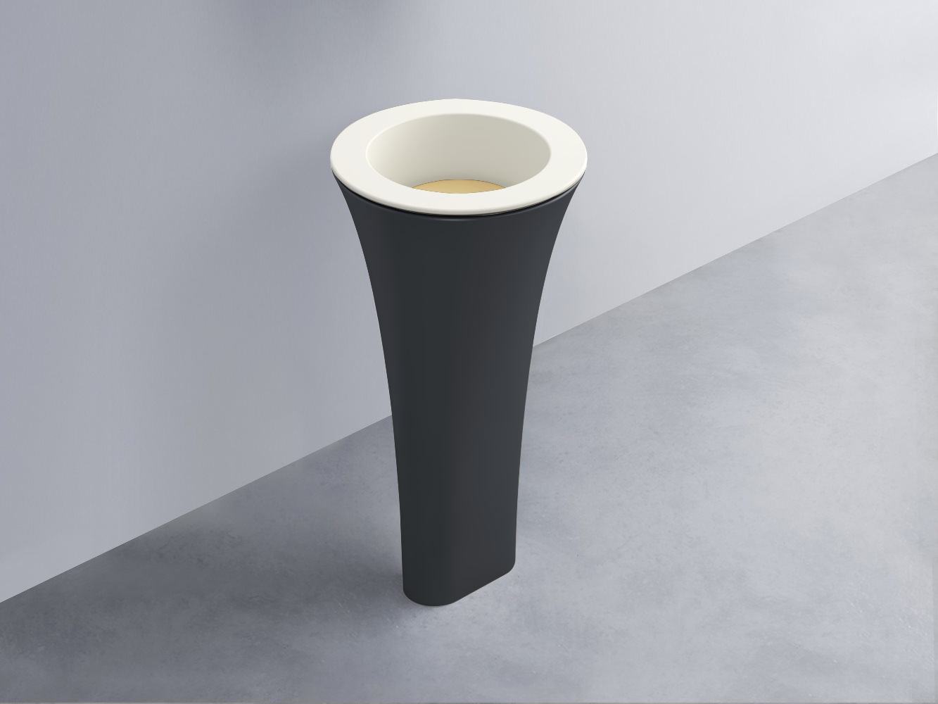 AMLA45-TL+AMPILT-CN+AMCOLT-BA Раковина Amedeo Tondo отдельностоящая cielo Enjoy + Amedeo Ceramica Cielo