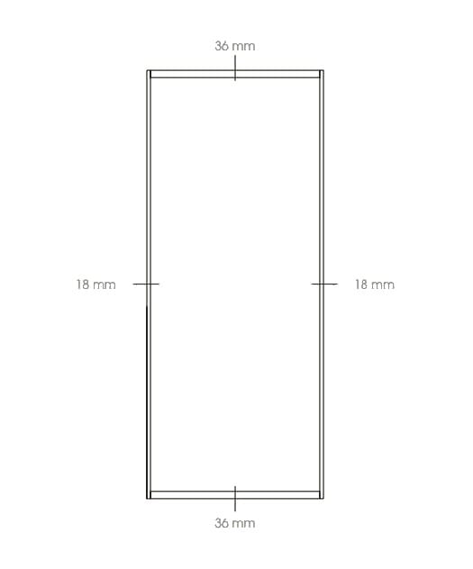 Стеклянная висячая дверь ADL мифический ARCH-00129641 - Вид №2