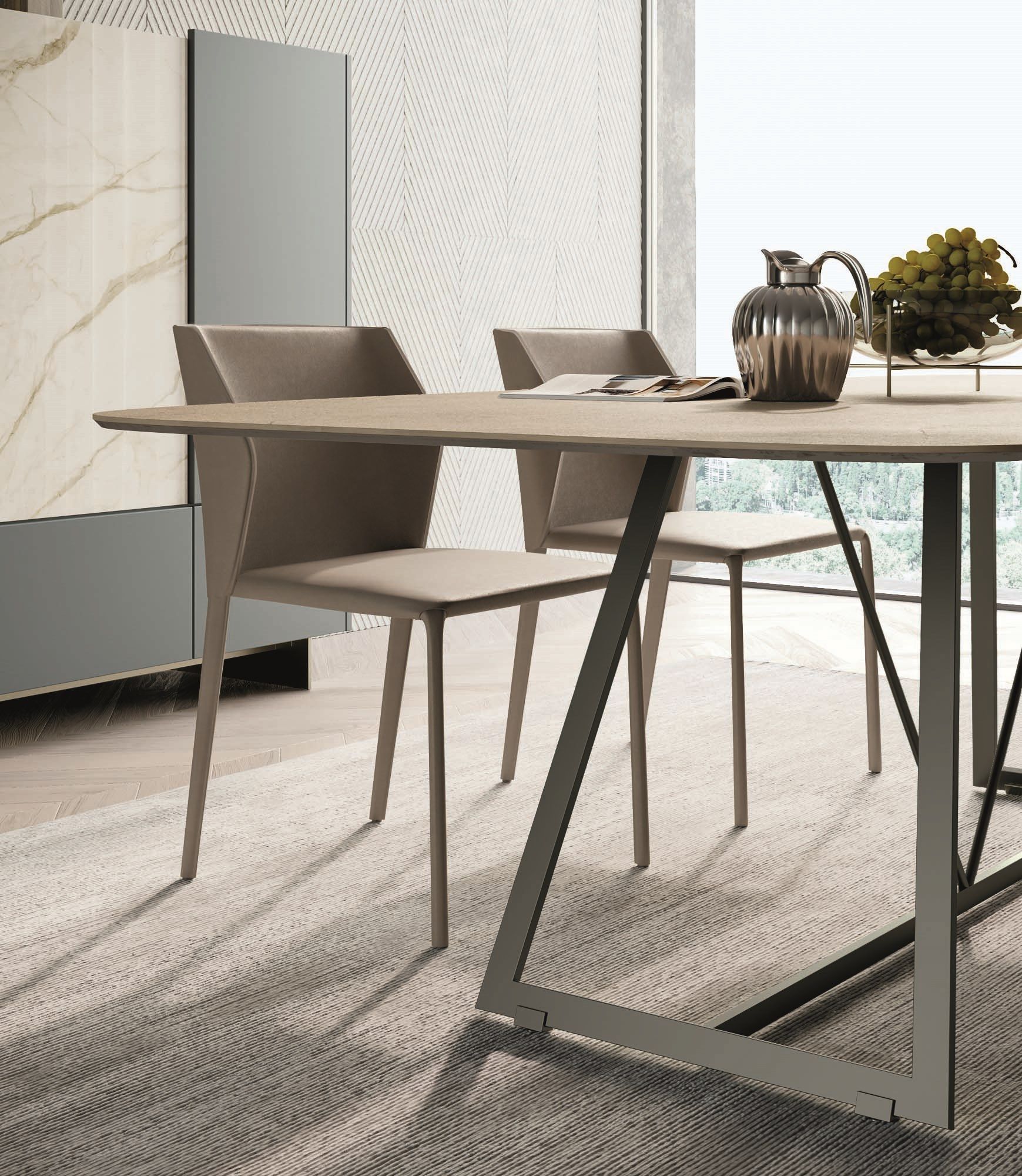 Овальный стол для гостиной Dall'Agnese RADAR ARCH-00016205 - Вид №1