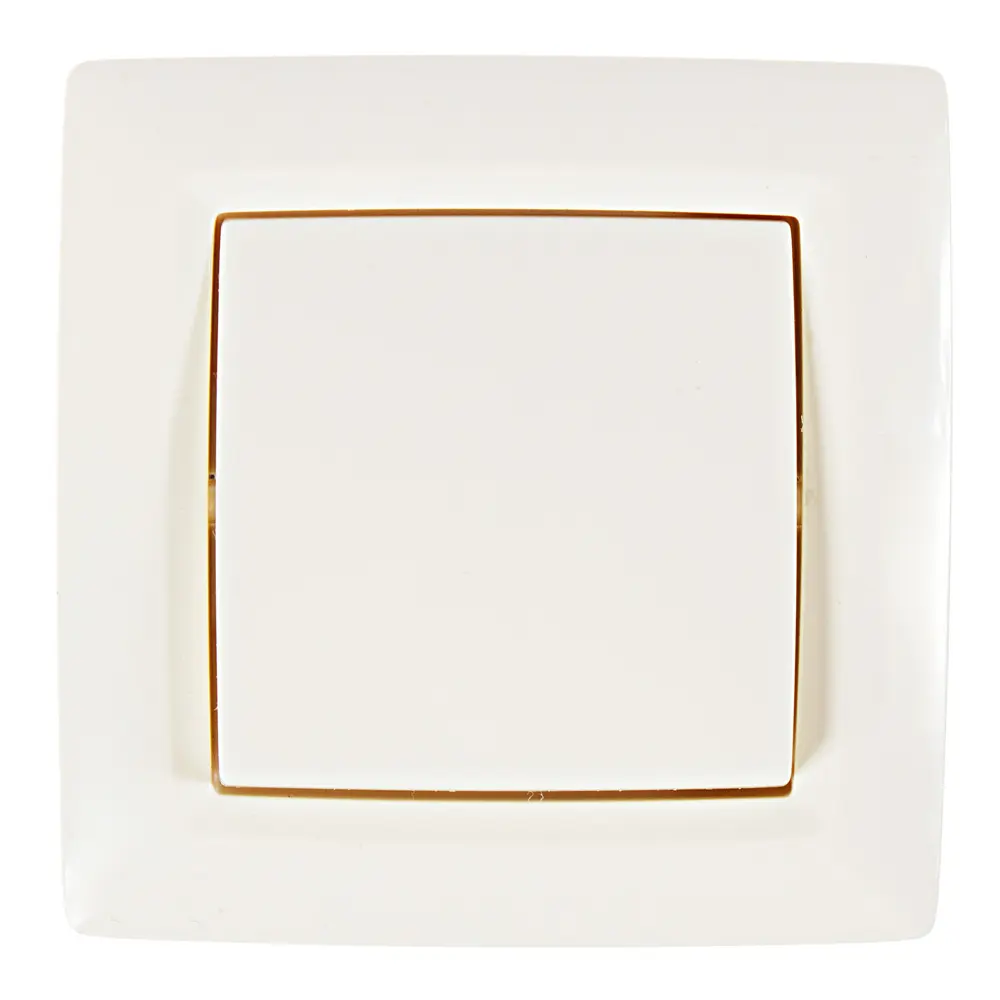 Выключатель Reone 1 клавиша цвет слоновая кость STLM-2200041 - Вид №1