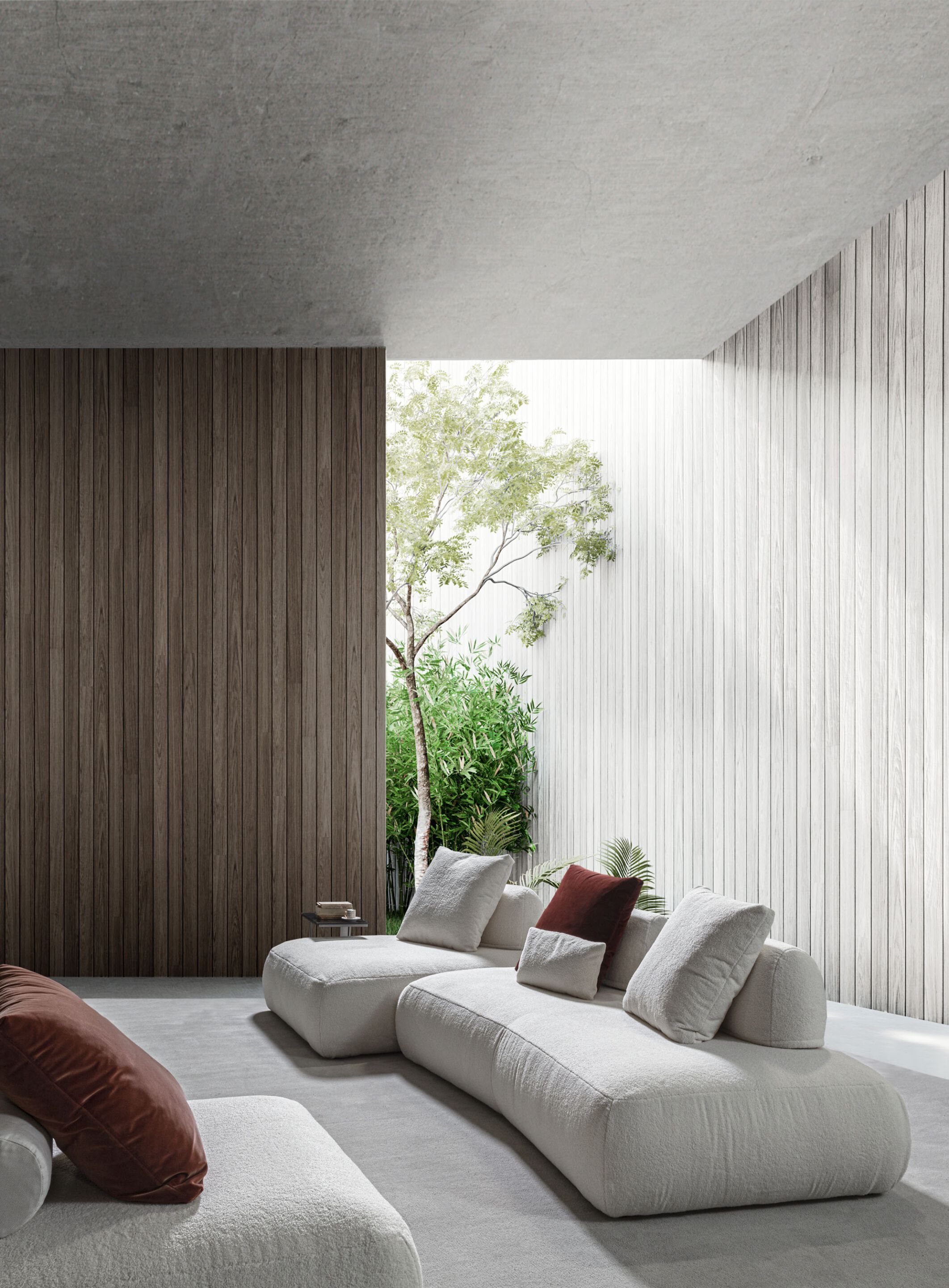 Модульный съемный диван из ткани GRUPPO FOX день Фокса ARCH-00059285 - Вид №7