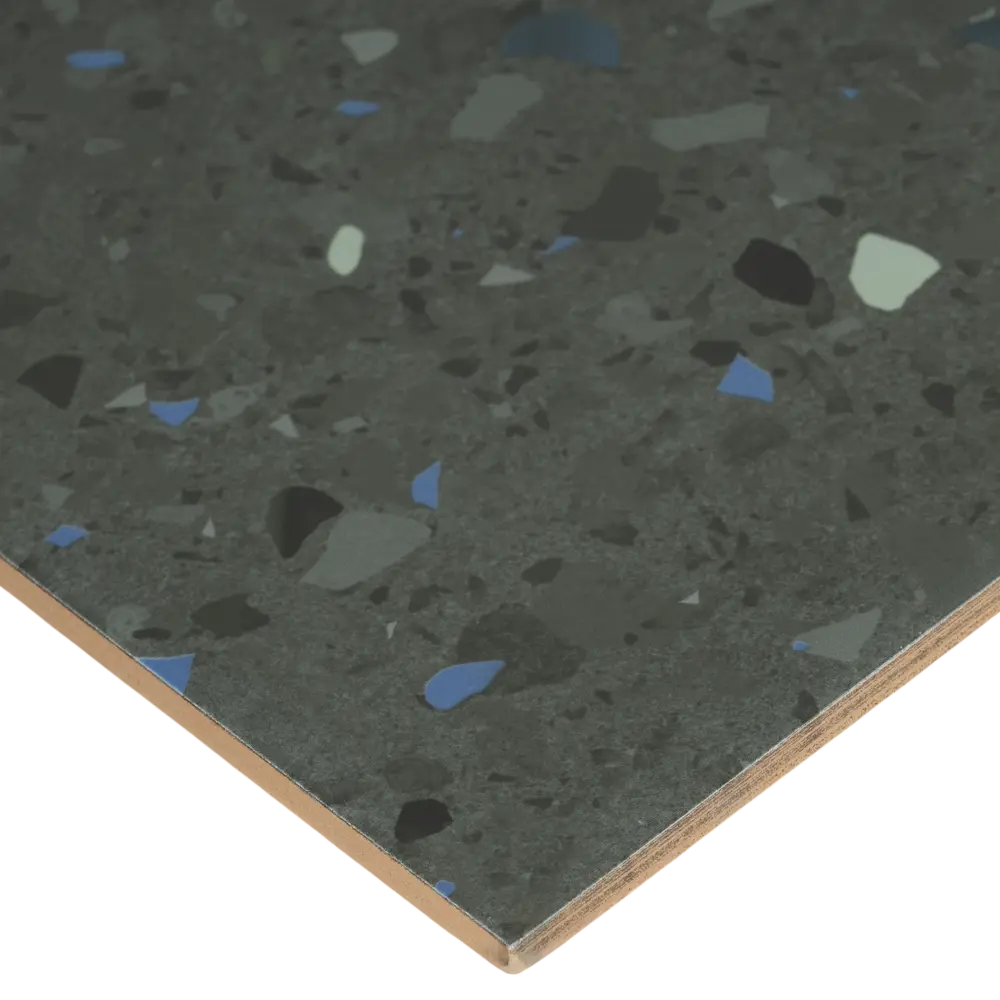 Керамин Салерно 5Д - настенная плитка графит 60×30 см с эффектом терраццо 89398688 STLM-1573790 - Вид №3