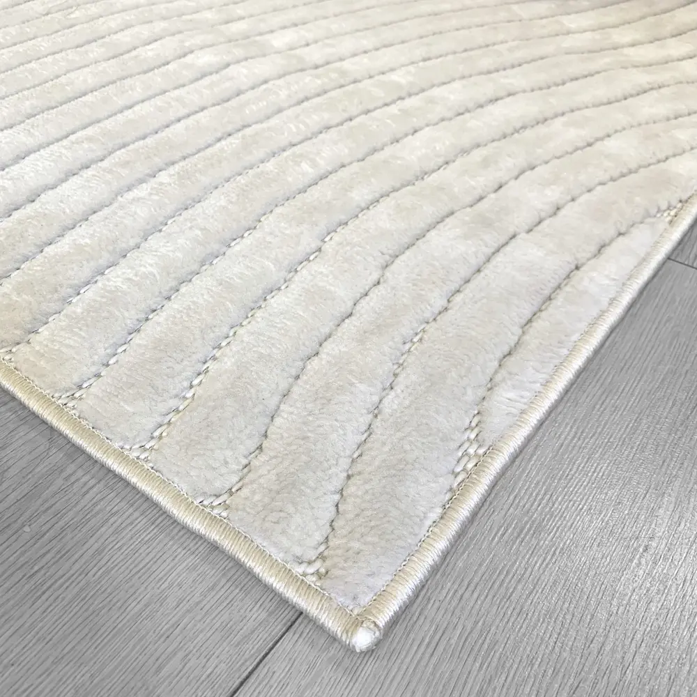 CTIM Ковер «Луна» 160x230 см - нежный ворс и графичные узоры в кремовых тонах 89360173 STLM-1384682 - Вид №2