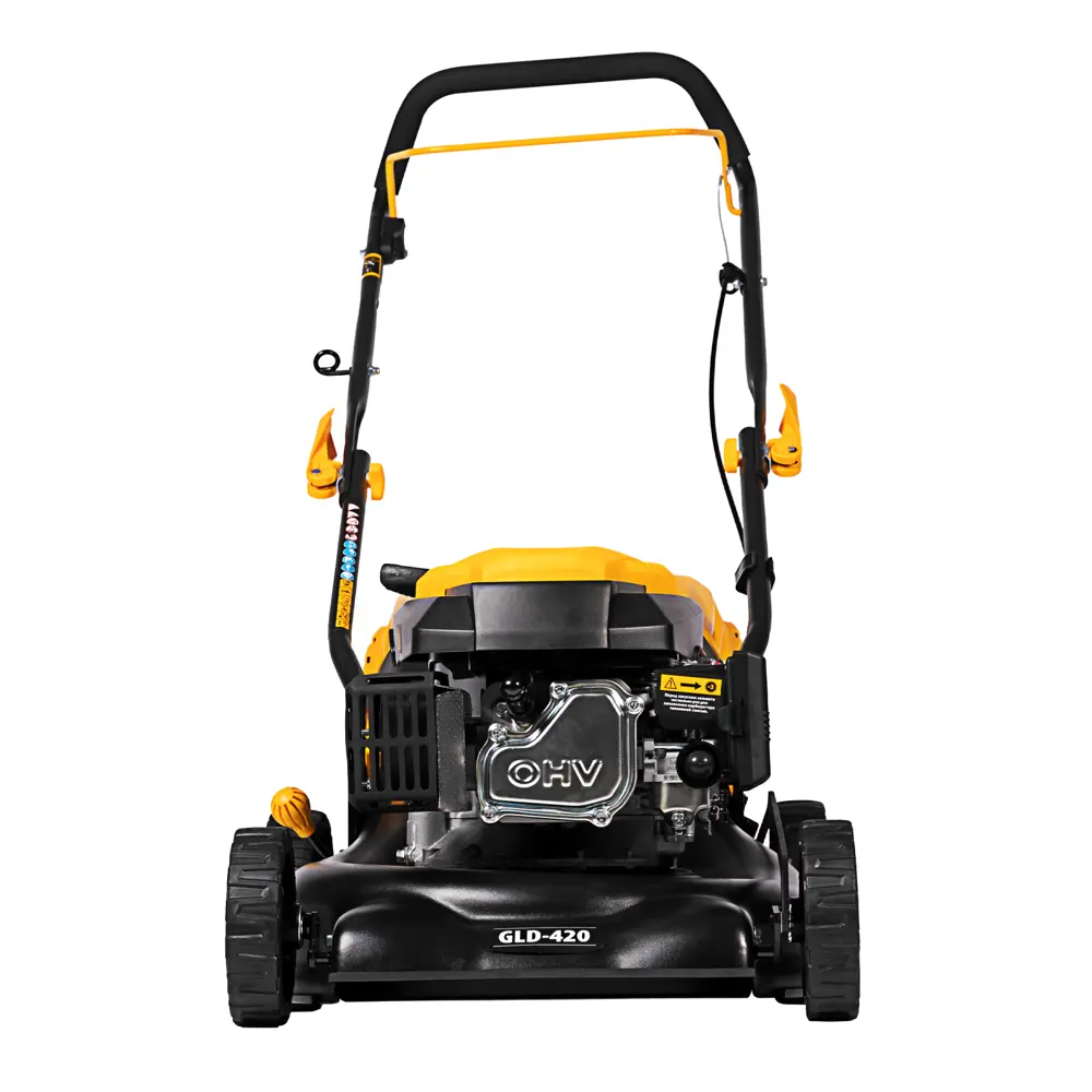 Газонокосилка бензиновая не самоходная Denzel GLD-420 4.5 л.с. 42 см STLM-2113430 - Вид №6