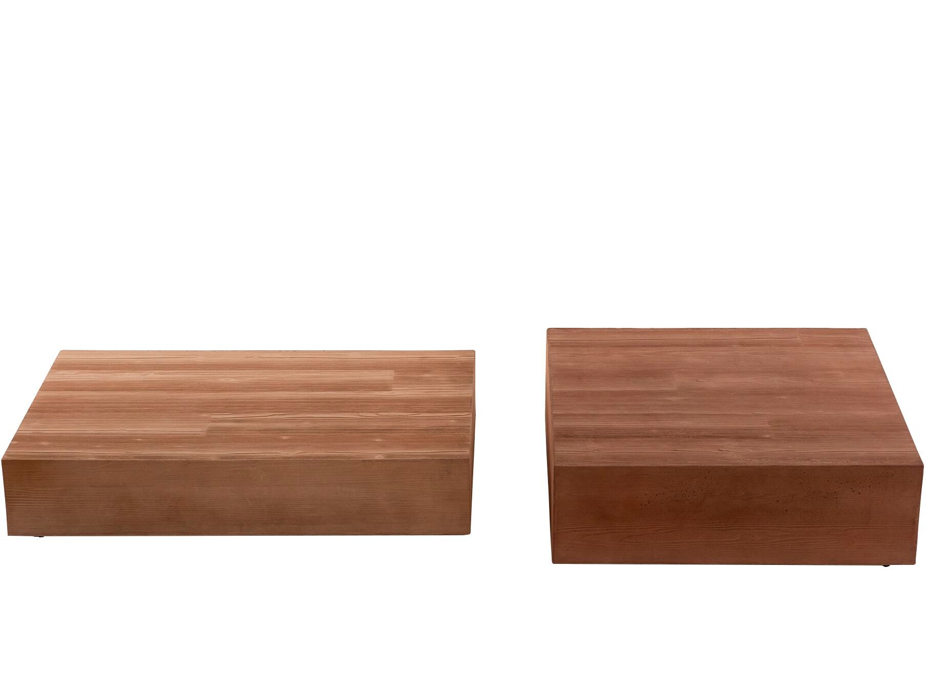 Деревянный прямоугольный журнальный столик Tacchini CASSERO ARCH-00061324 - Вид №1