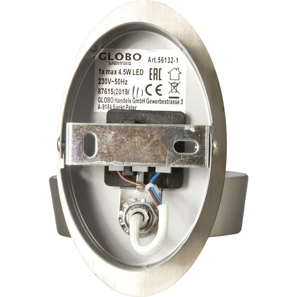Спот накладной GLOBO 56132-1 1хLEDх4 Вт цвет никель STLM-2158716 - Вид №3
