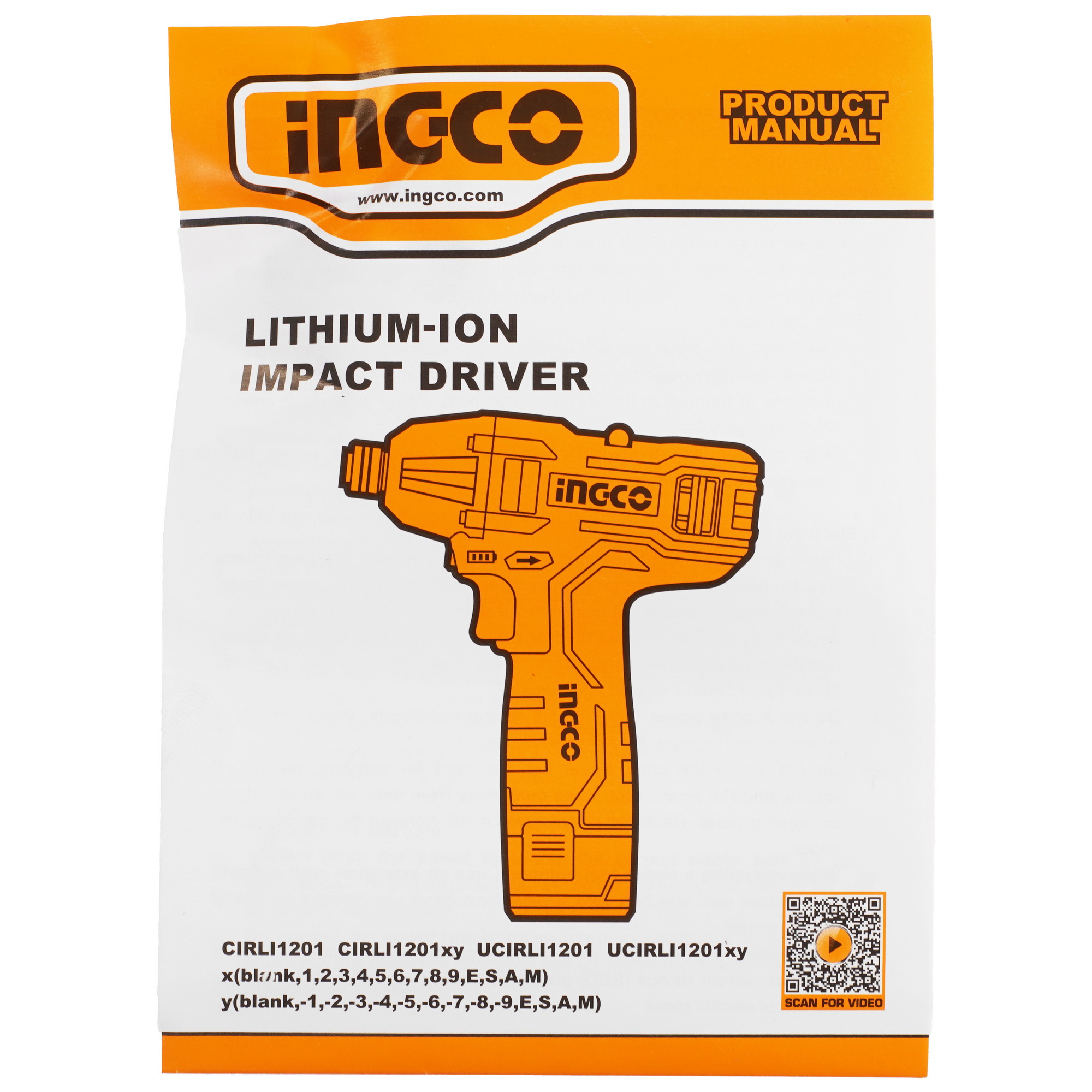 Шуруповерт INGCO CIRLI12015   , Без ЗУ 5497026 STDN-0129731 - Вид №8