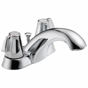 2520LF-MPU Смеситель для ванной комнаты с двумя ручками Delta Faucet Classic Хром