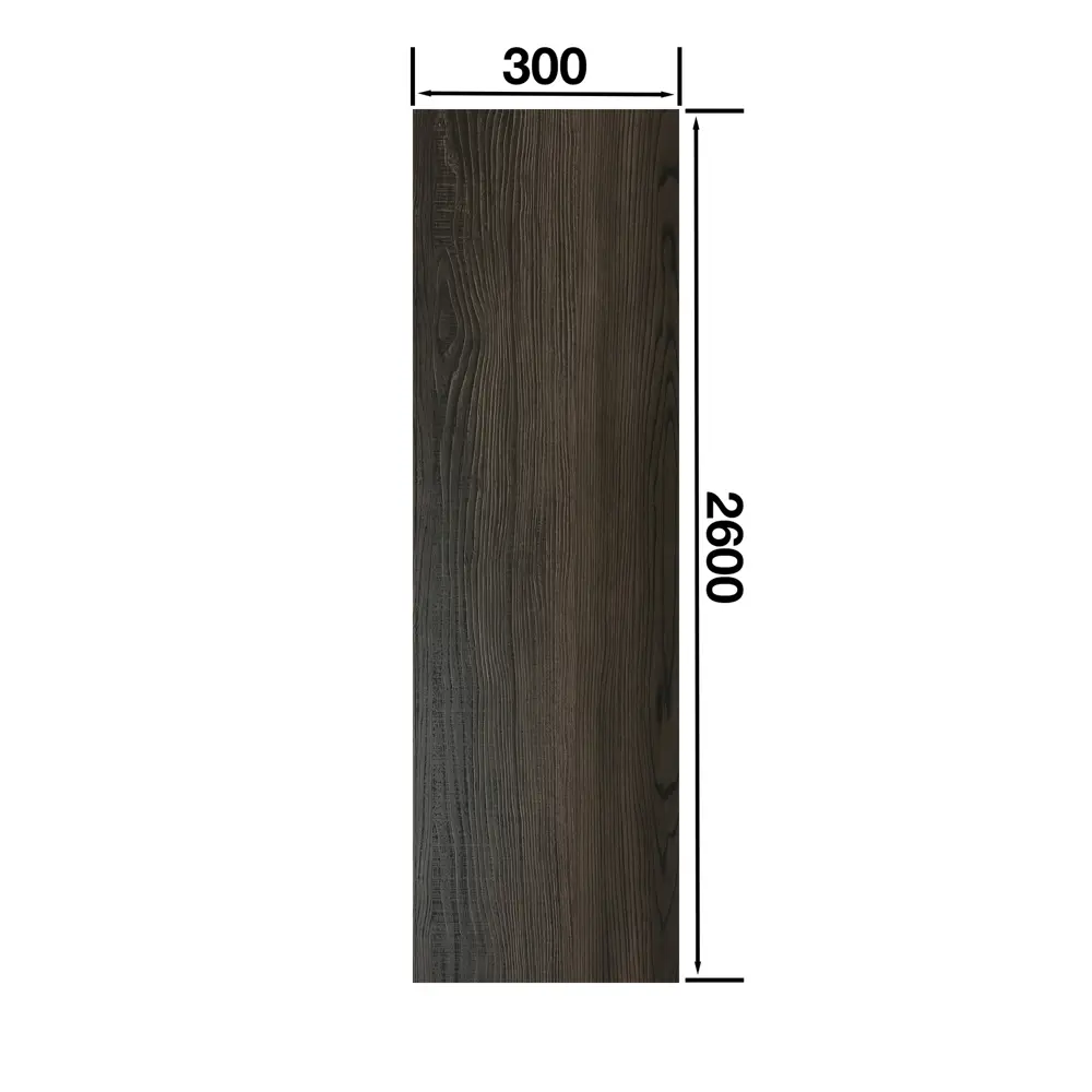Стеновая панель МДФ Зебрано 2600x300x6 мм 0.78 м² DEKOR PANEL STLM-2027245 - Вид №5