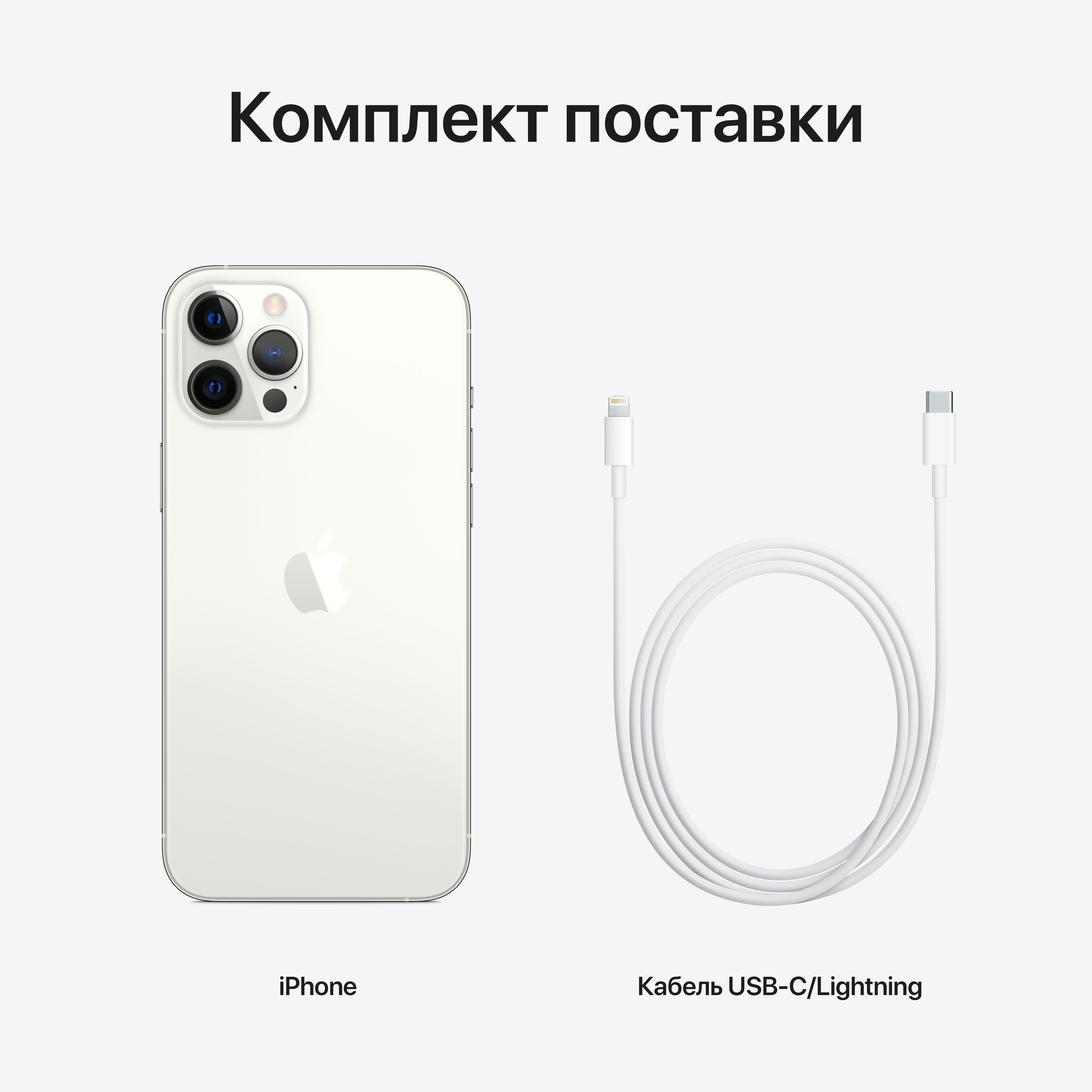 MGDD3RU/A Iphone 12 pro max 256gb silver Apple Santreyd  - Вид №4