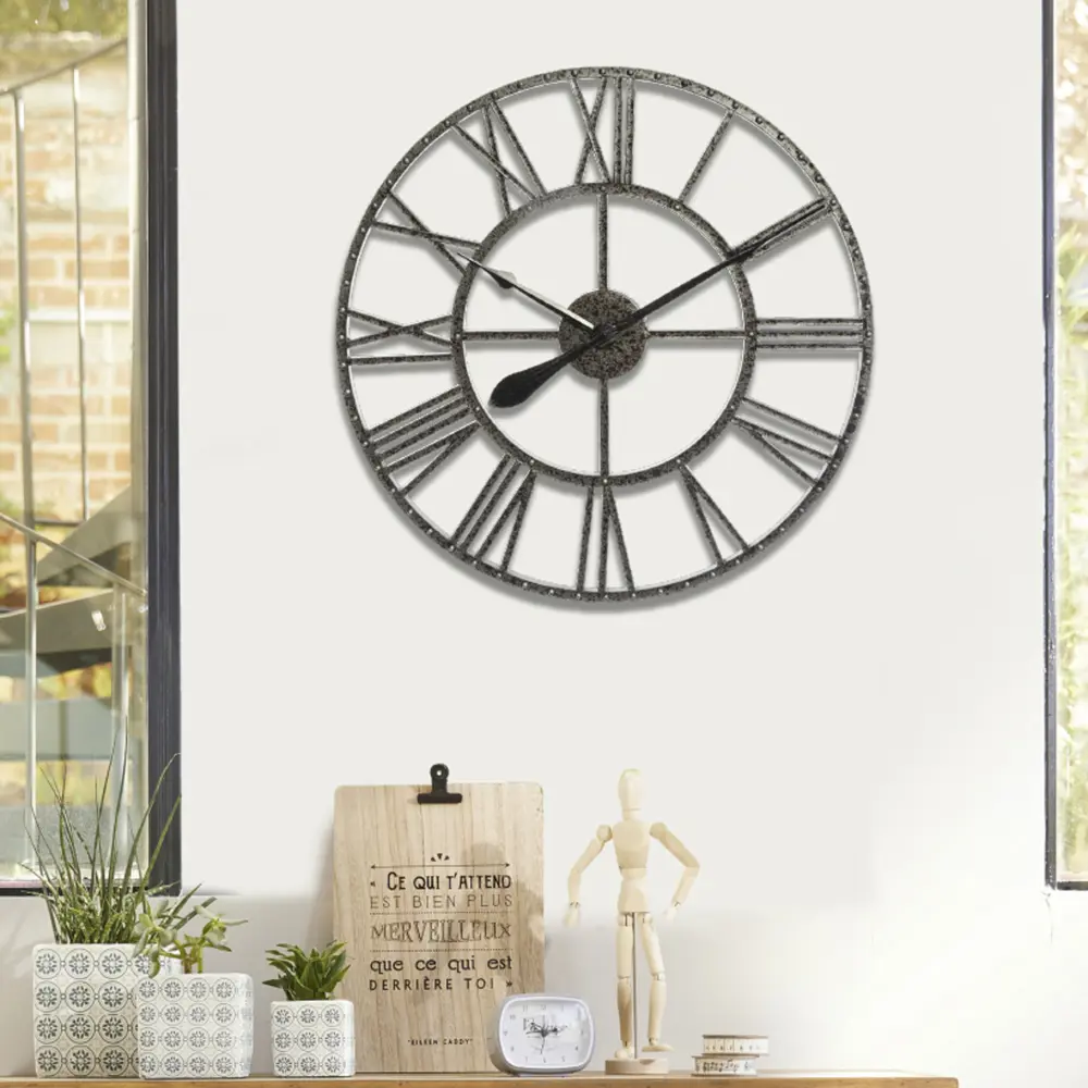 Часы настенные Atmosphera Vintage ø63.5 см, цвет серый STLM-2181362 - Вид №1