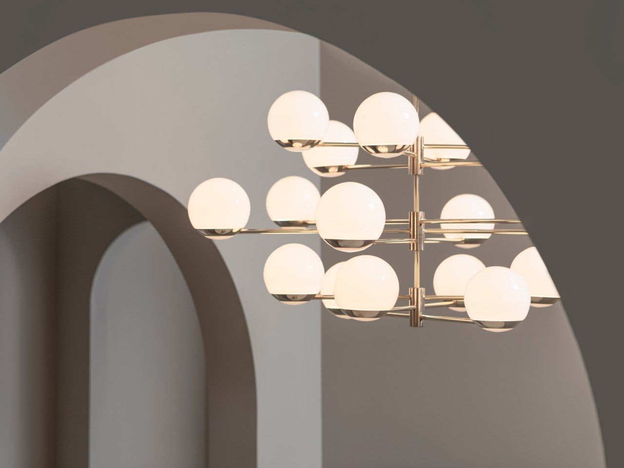 Светодиодный потолочный светильник ручной работы Cameron Design House Мяч и обруч ARCH-00063114 - Вид №16