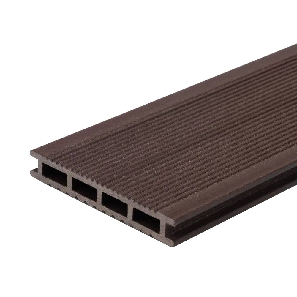 Террасная доска ДПК MultiDeck цвет Венге 3000x140x22 мм. Вельвет 0.42 м² МУЛЬТИДЕК STLM-2083932 - Вид №1