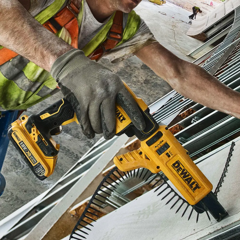 Шуруповерт бесщеточный аккумуляторный по гипсокартону DeWalt DCF620D2K-QW, 18 В Li-ion 2х2 Ач STLM-2172312 - Вид №14
