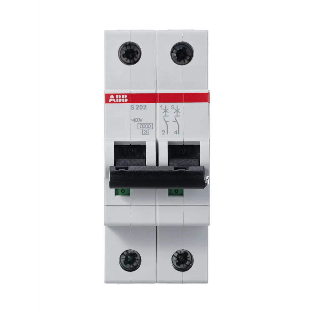 Автоматический выключатель ABB S202 1P N C16 А 6 кА 2CDS252001R0164 STLM-2012793 - Вид №1