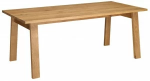 e15 Прямоугольный деревянный обеденный стол Basis