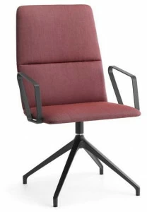 Crassevig Поворотное офисное кресло из ткани Aura