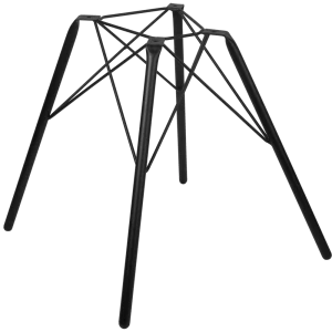 Каркас стула Sheffilton SHT-S37, цвет чёрный муар