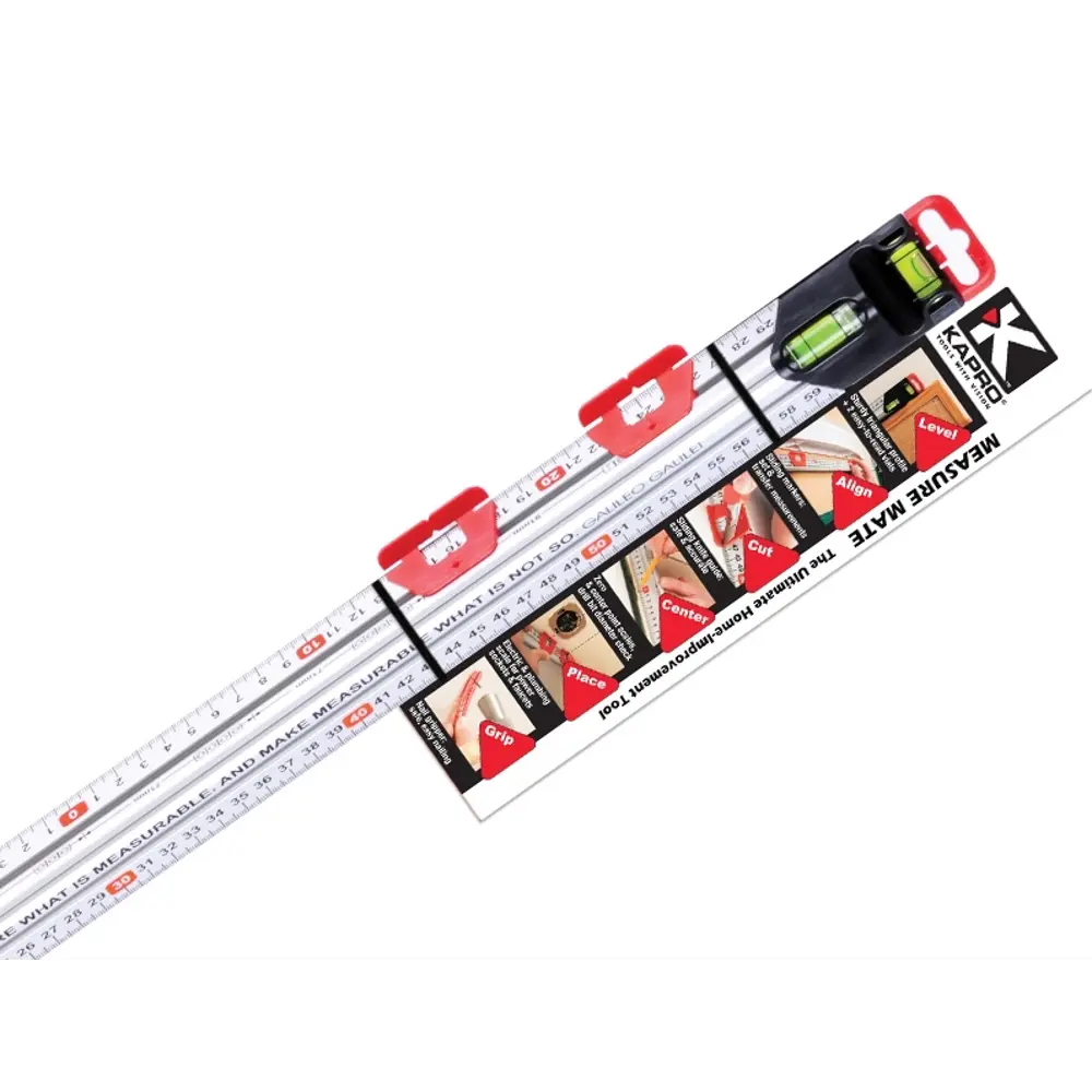 Линейка металлическая с уровнем Kapro 600 мм STLM-2091542 - Вид №2