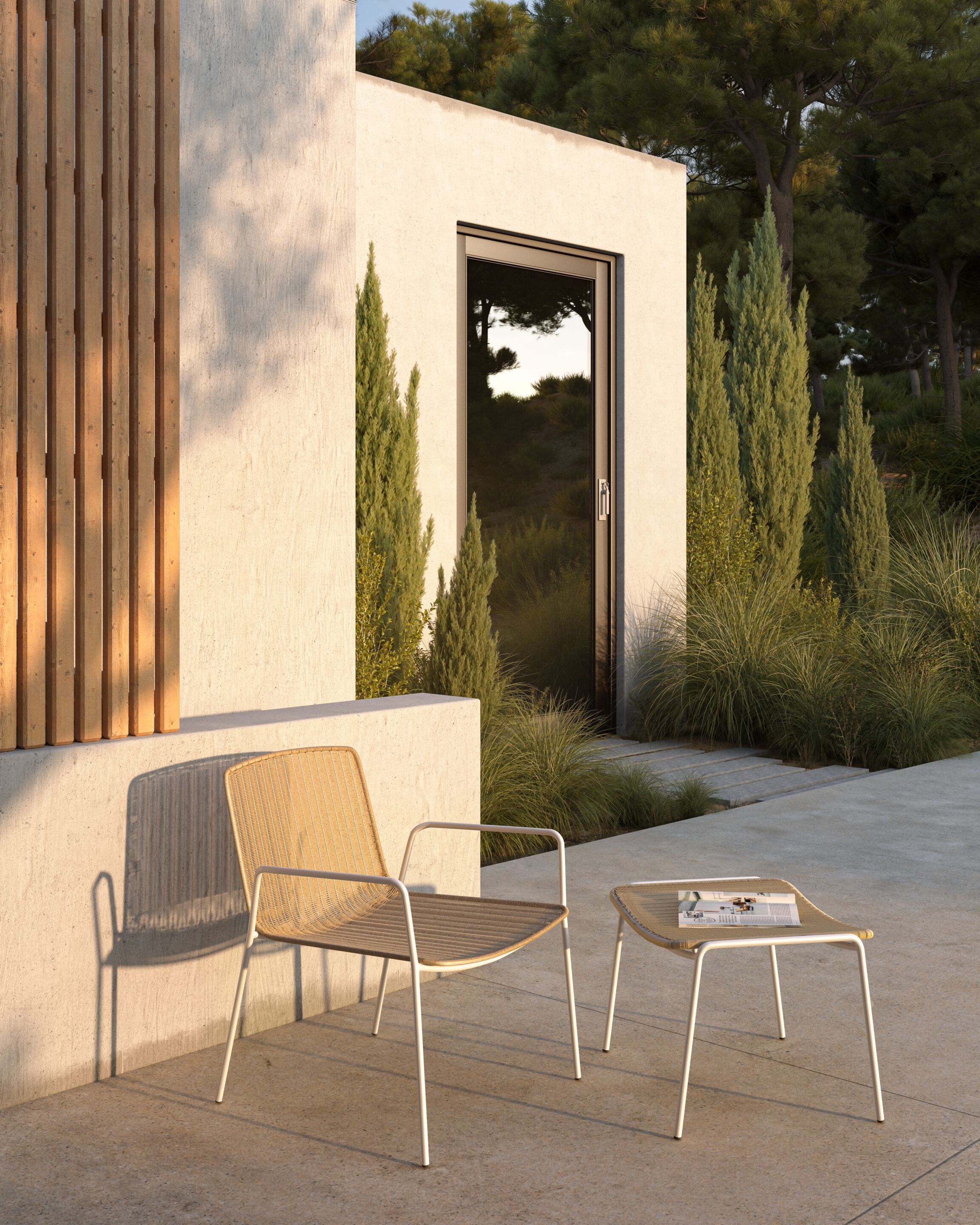 Металлическая подставка для ног VINEKO красивая ARCH-00021863 - Вид №1