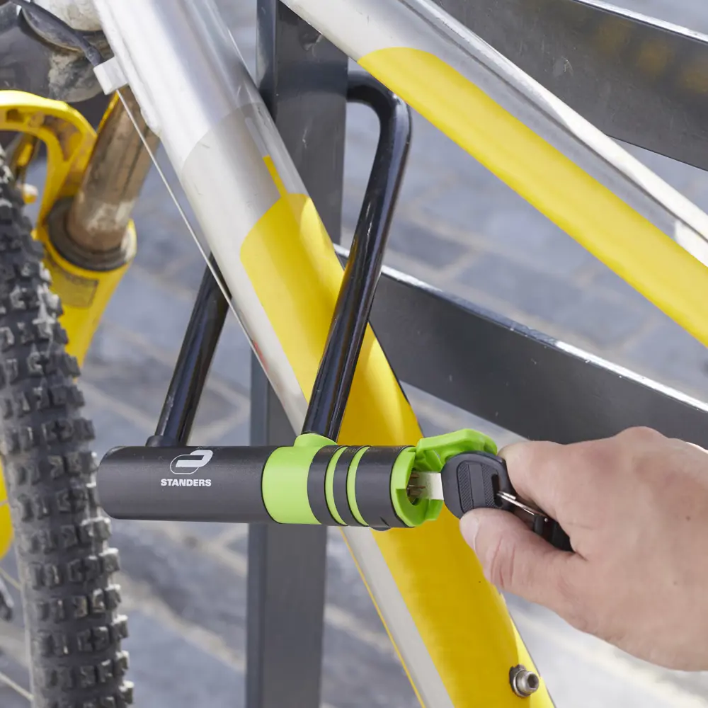 Велосипедный замок с ключом Standers 145x210 мм STLM-2044284 - Вид №5