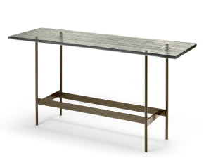 Консольный стол с столешницей из DV-стекла