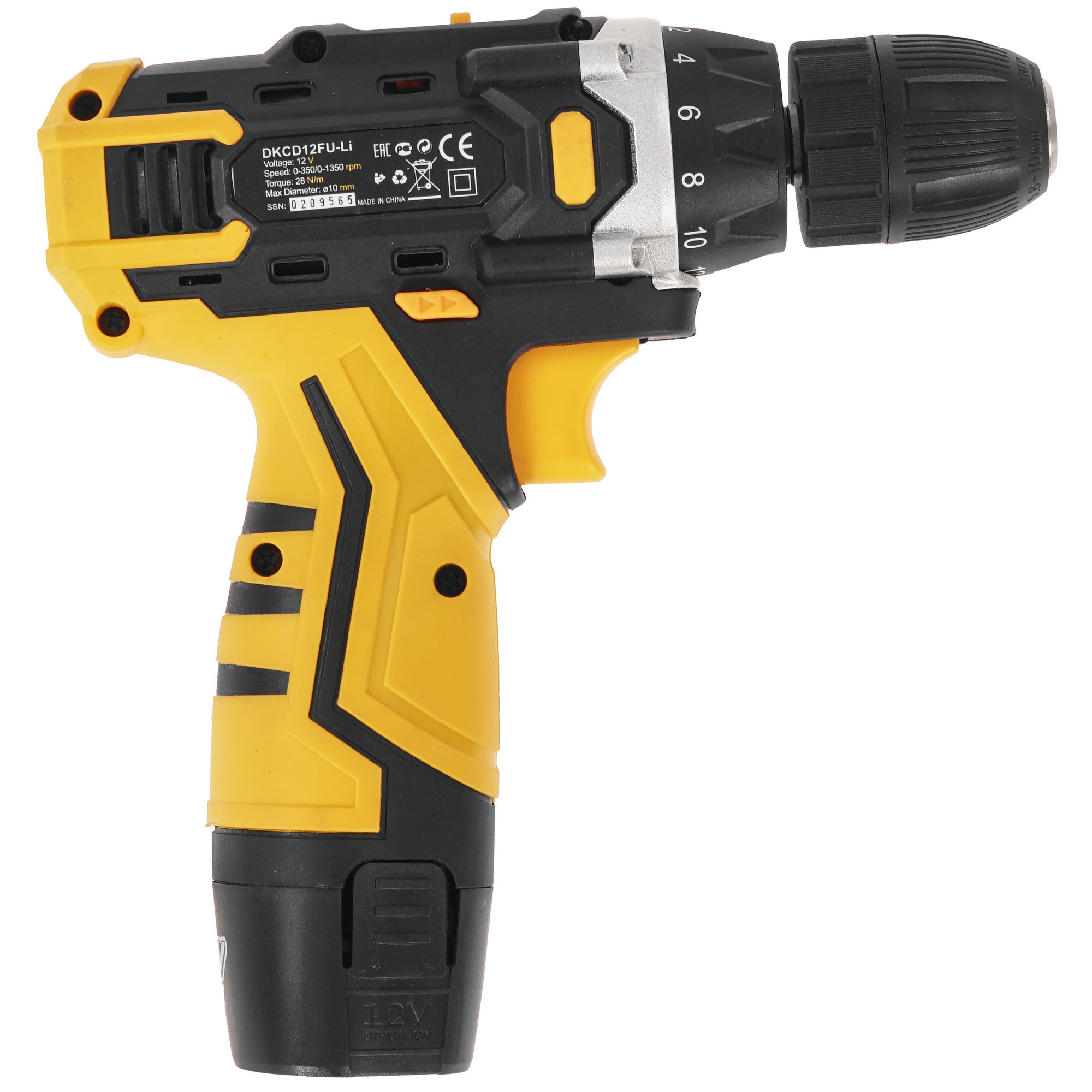 Дрель-шуруповерт DEKO DKCD12FU-Li 063-4139 5304306 STDN-0088733 - Вид №2