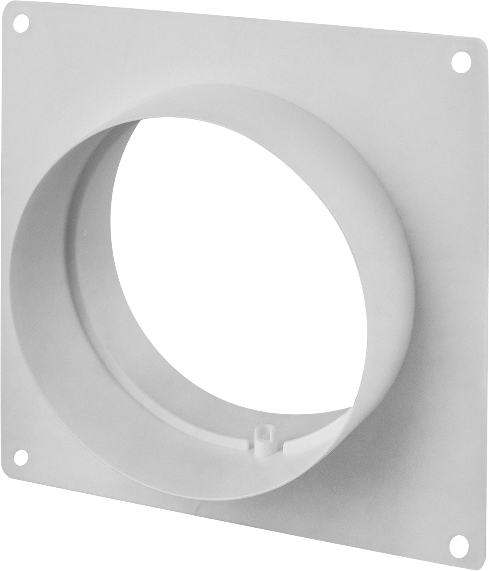 18155983 Пластина настенная с соединителем для круглых воздуховодов D125 мм пластик STLM-0009707 EQUATION