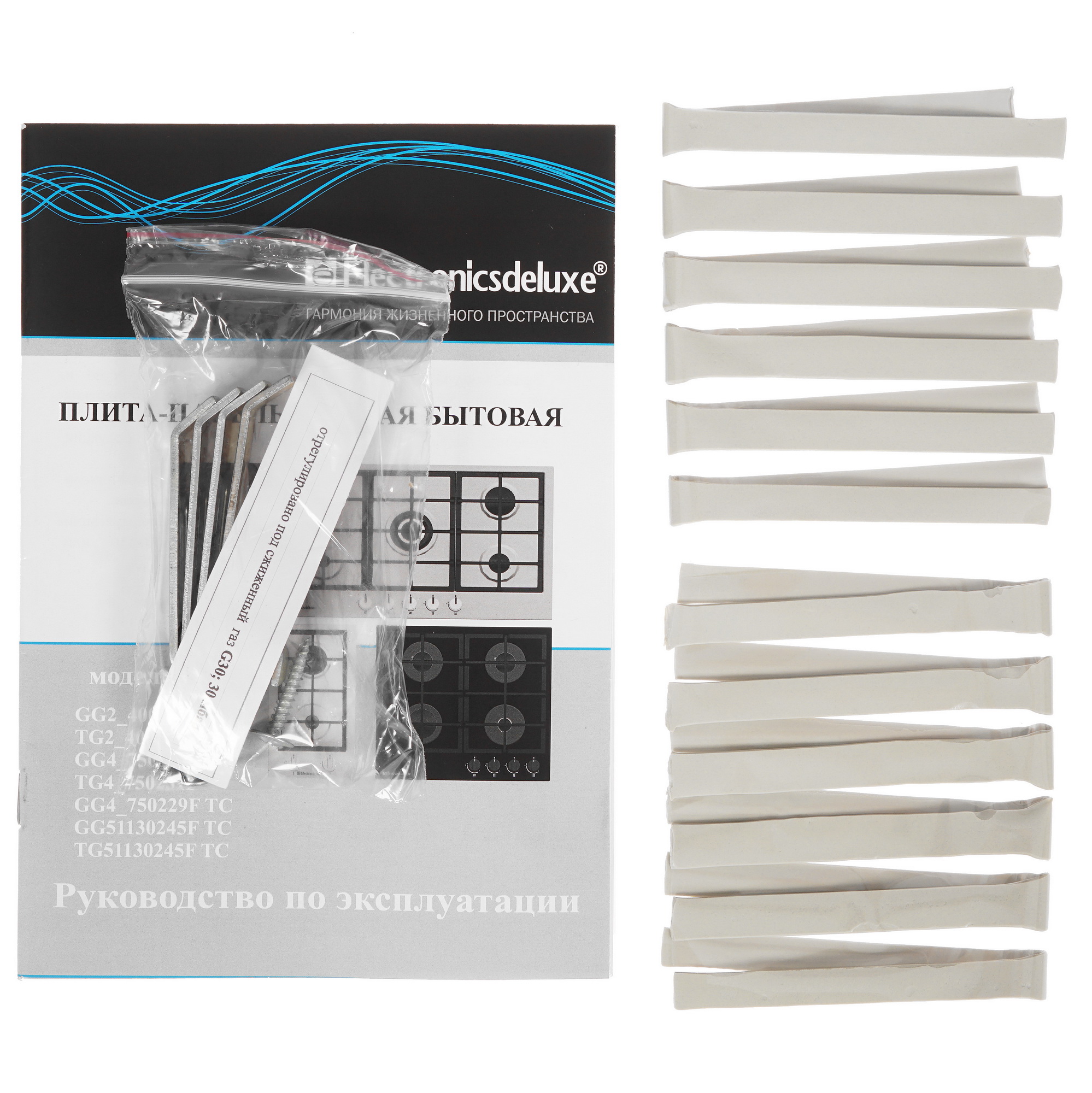 1202538 Газовая варочная поверхность De Luxe TG2_400215F-000 STDN-0042559 - Вид №5