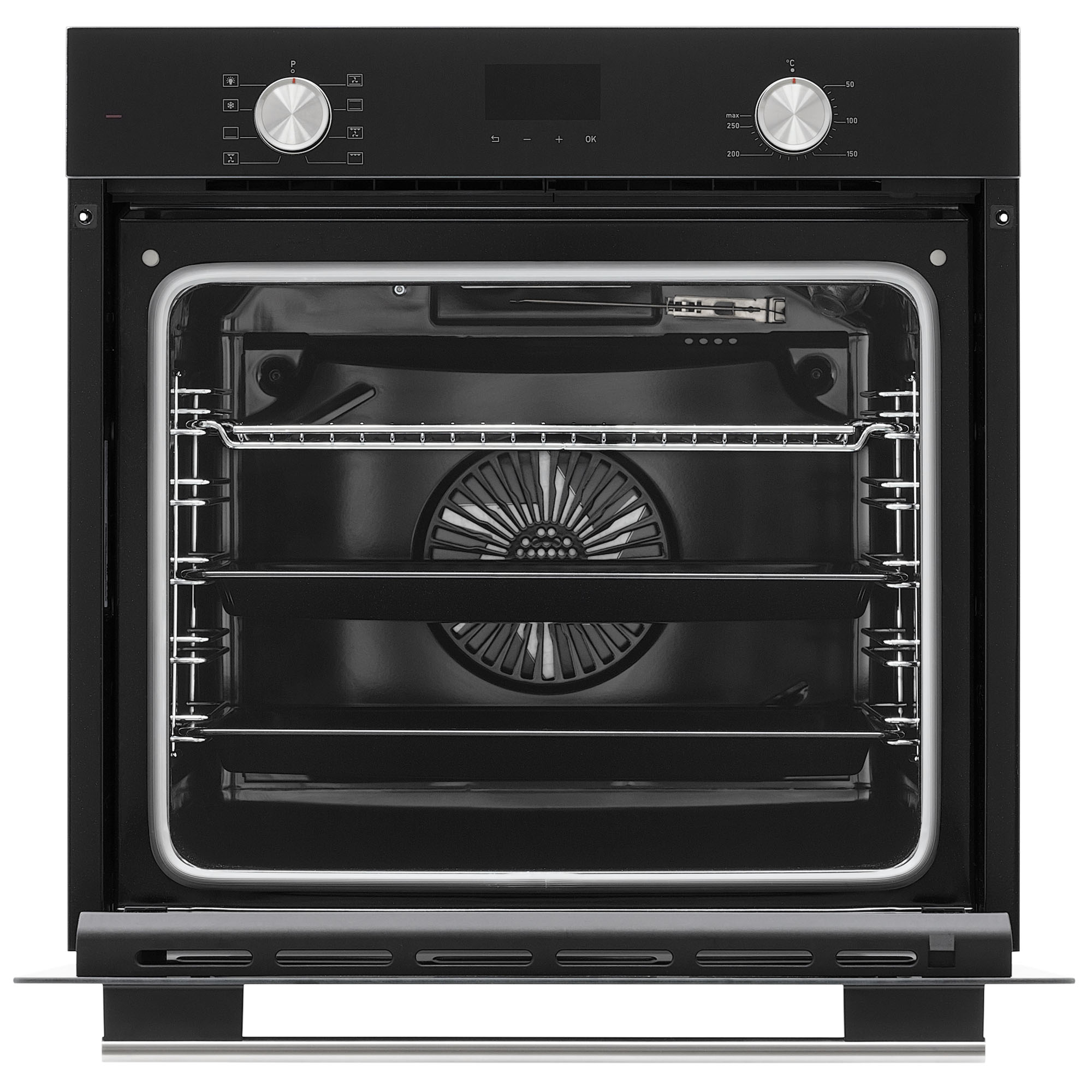 9956895 Электрический духовой шкаф KRONA KUMMEL 60 BL черный KRONA1 STDN-0088434 - Вид №2