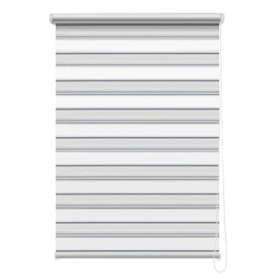 Штора рулонная день-ночь Granada 70x160 см серая