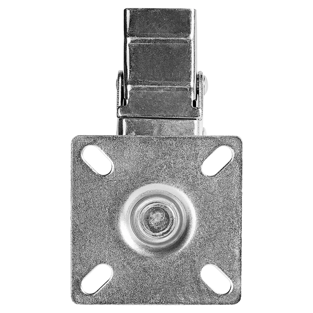 Поворотное мебельное колесо с тормозом 60 мм серое 89430144 Santreyd STLM-1583316 - Вид №2