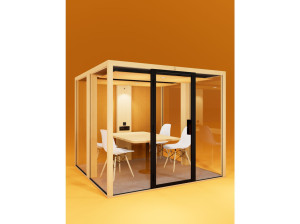 Многосторонняя акустическая офисная кабина