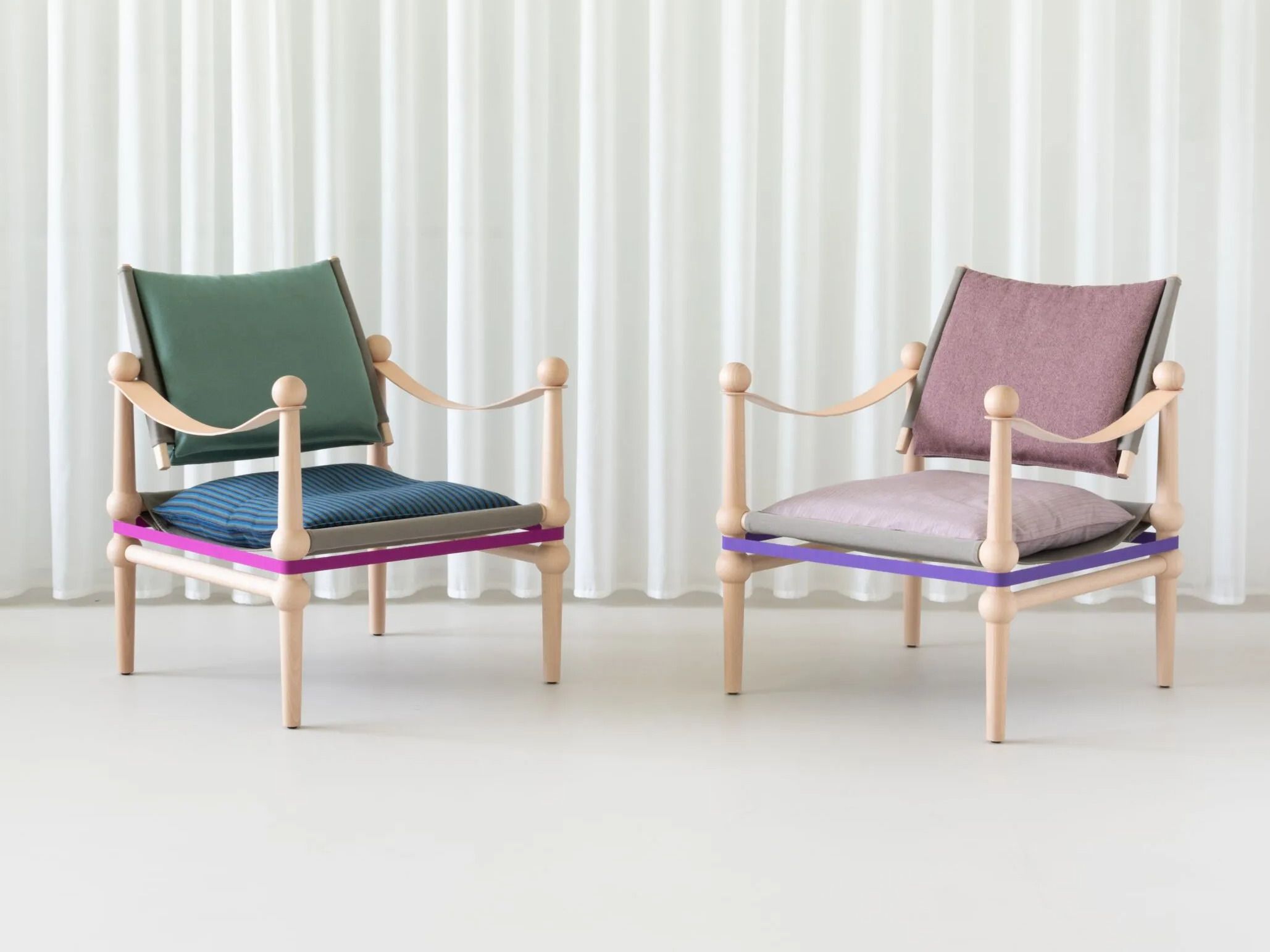 Съемный деревянный стул с подлокотниками Magis Twain ARCH-00120104 - Вид №1