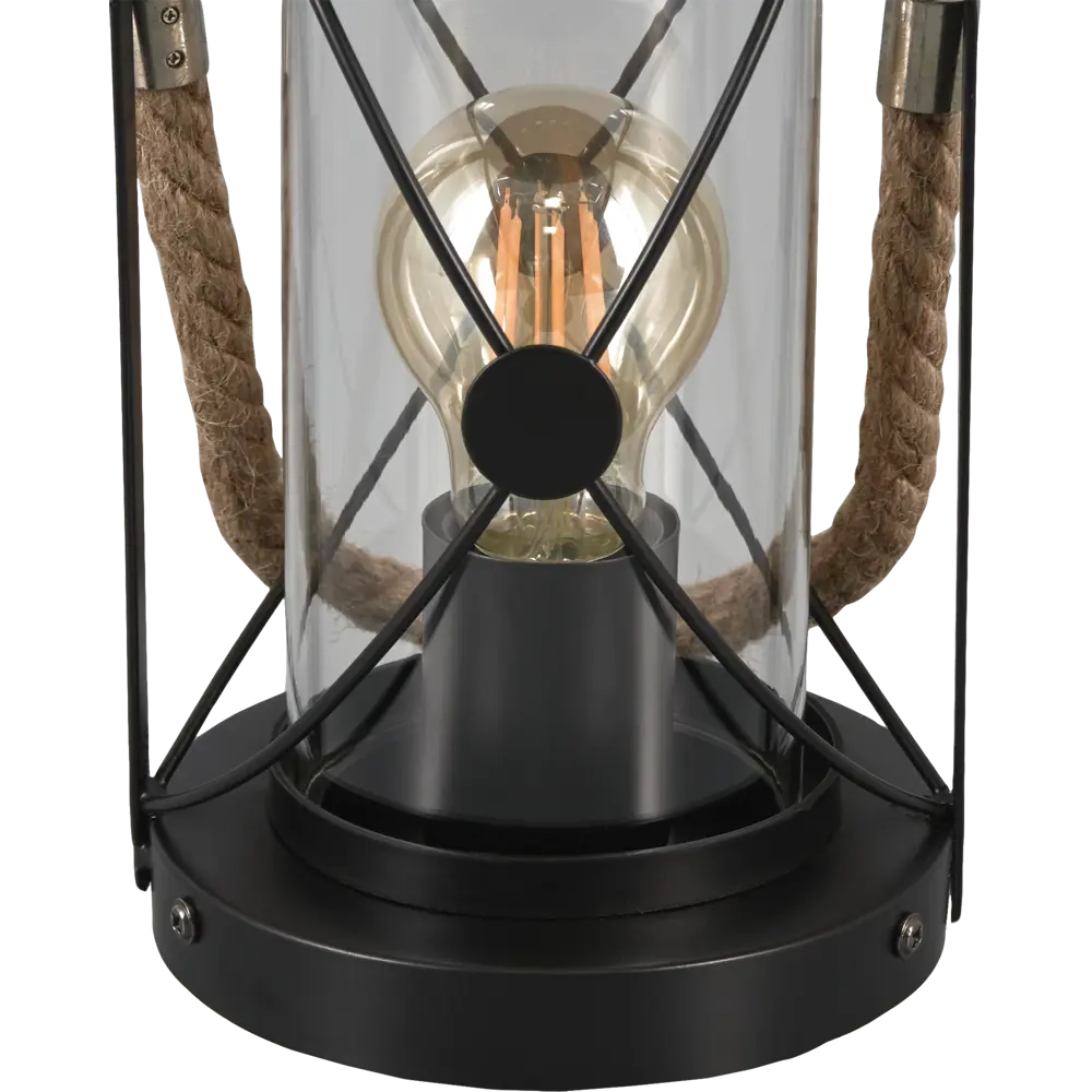 Настольная лампа Eglo Bradford 1xE27x60 Вт стекло цвет чёрный STLM-2026028 - Вид №5