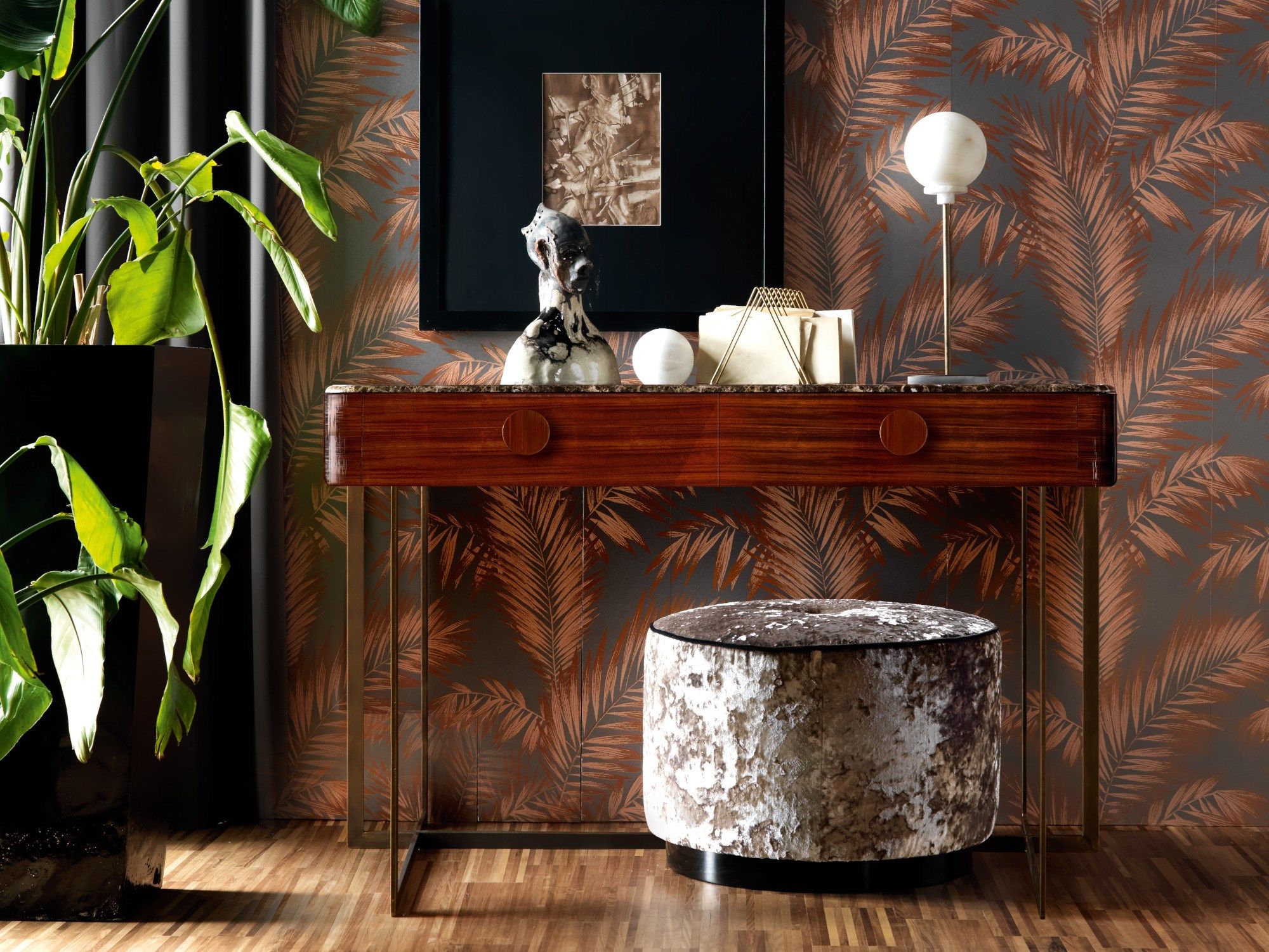 Прямоугольная консоль с ящиками Grilli ARCH-00089730 - Вид №1