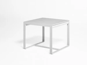 GANDIABLASCO Квадратный садовый стол из термо-лакированного алюминия Flat