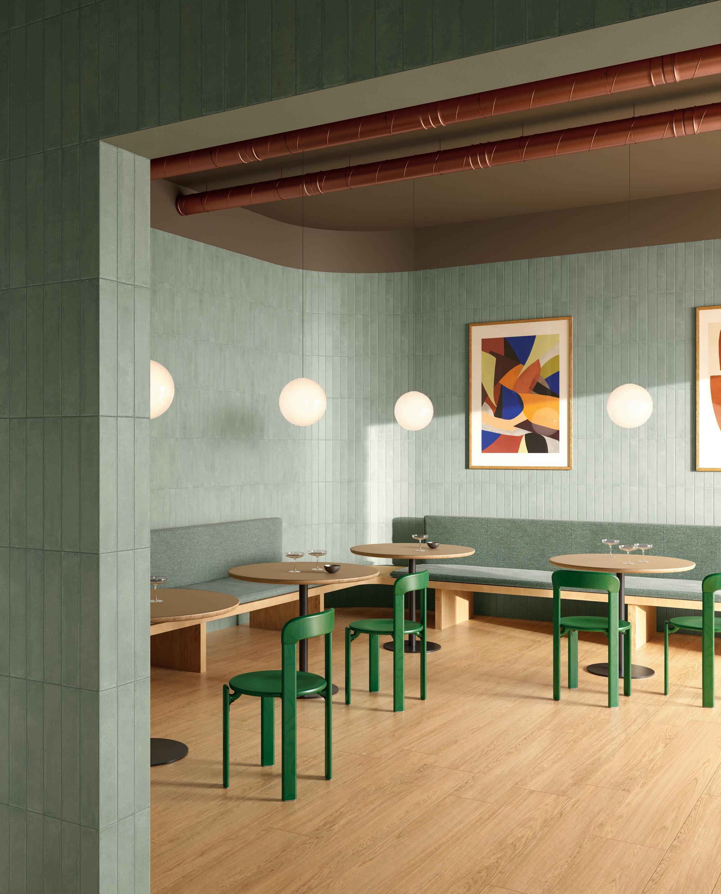 Пол/облицовка из керамогранита с эффектом древесины CERAMICA DEL CONCA NATIVE ARCH-00042119 - Вид №2