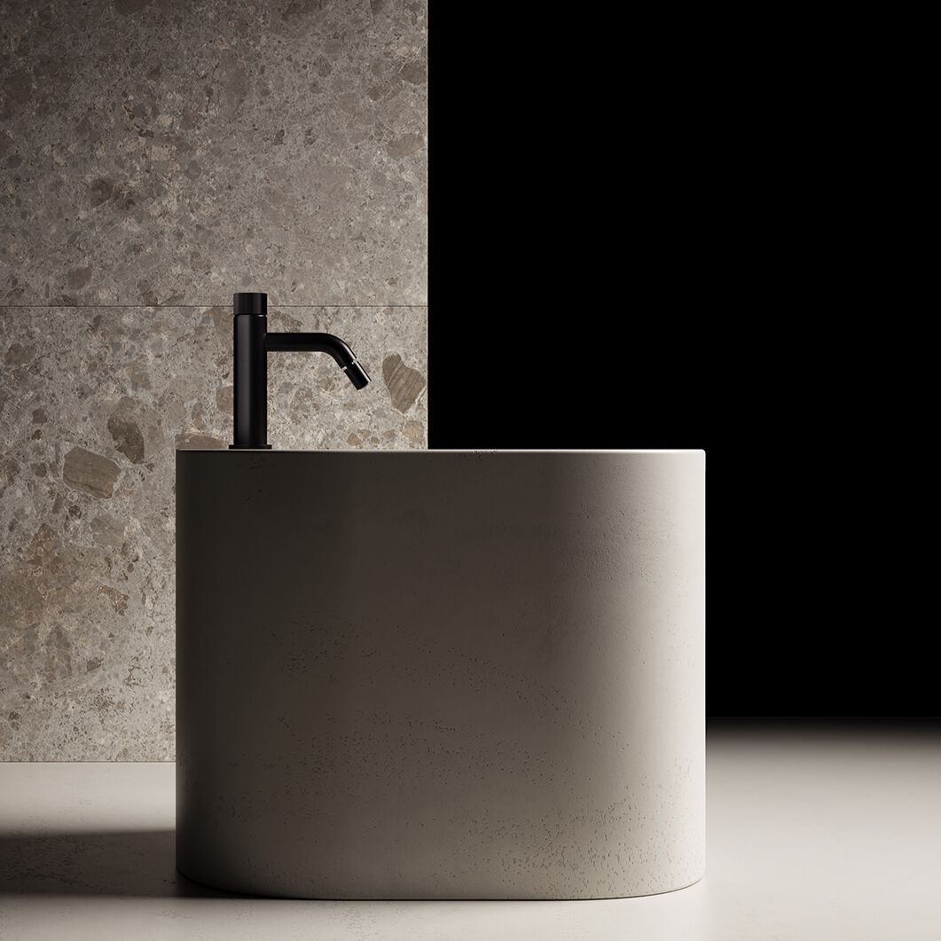 Однорычажный смеситель для биде из нержавеющей стали Amphora катушка ARCH-00089147 - Вид №3