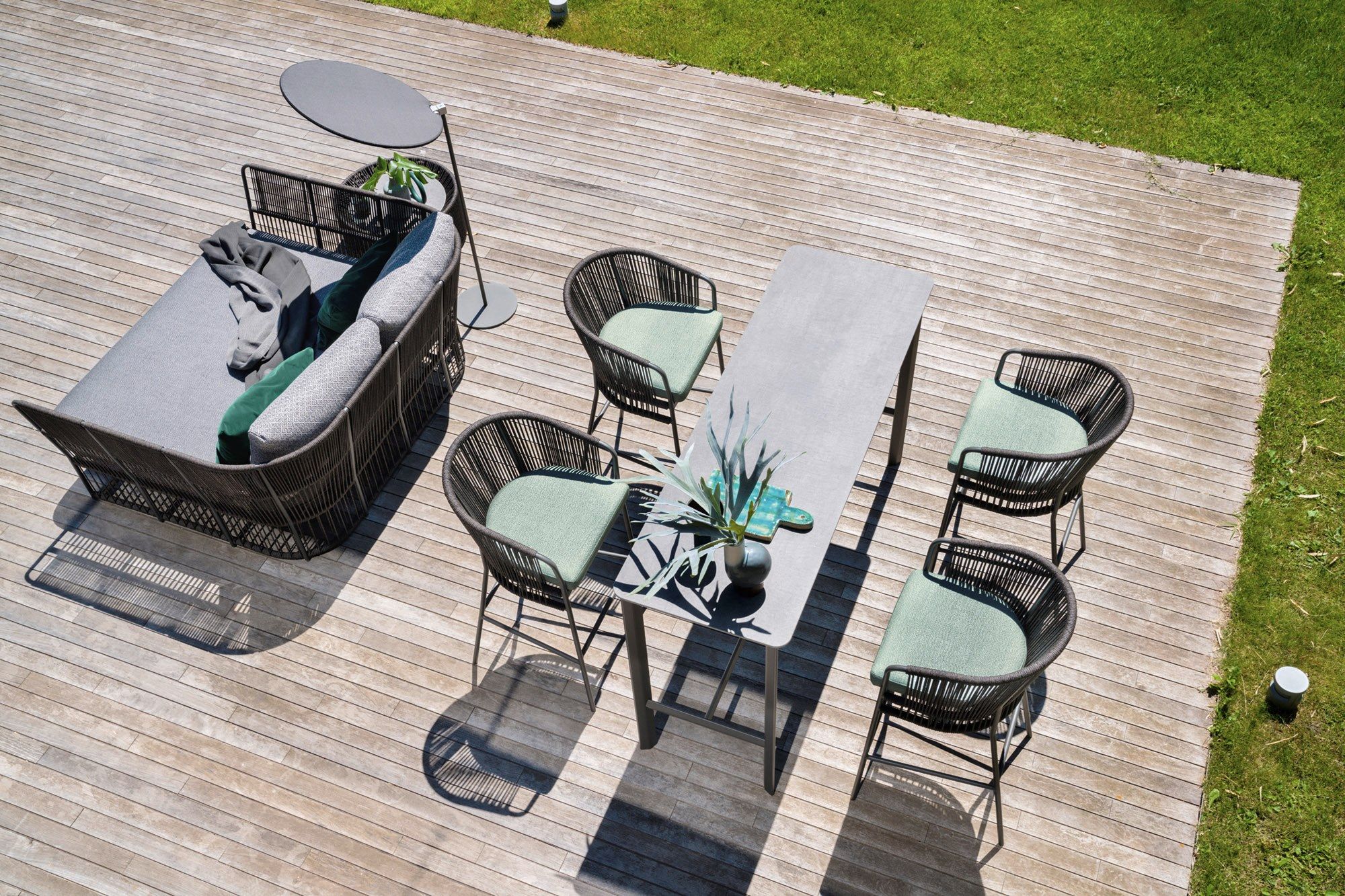 Алюминиевая Садовая кровать с порошковым покрытием Varaschin Tibidabo ARCH-00023454 - Вид №1