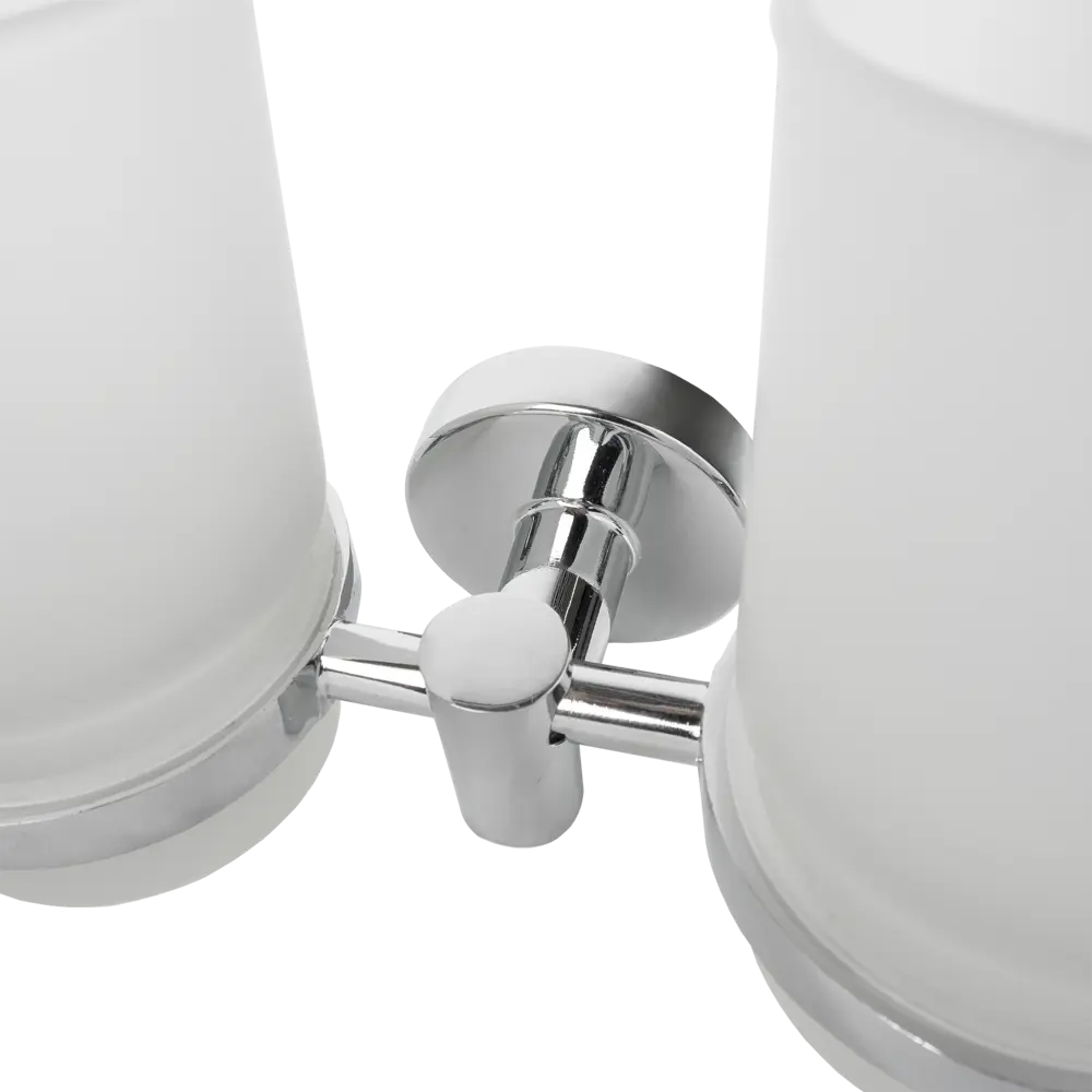 Двойной подстаканник MR PENGUIN Sonata для зубных щеток, хром 14254116 STLM-0004640 - Вид №2