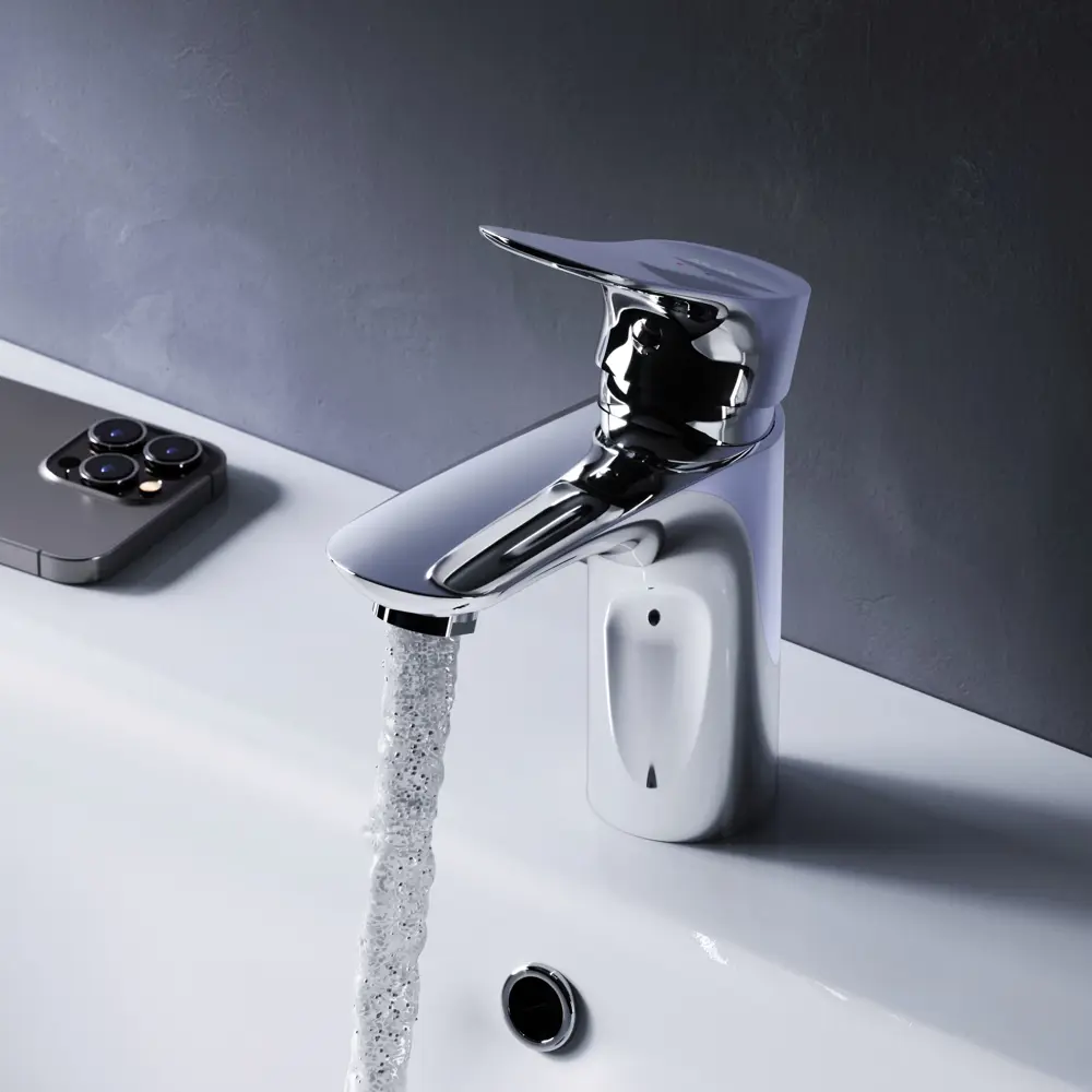 AM.PM Moxie — элегантный смеситель для раковины с хромированным покрытием 89346537 STLM-1496447 - Вид №11