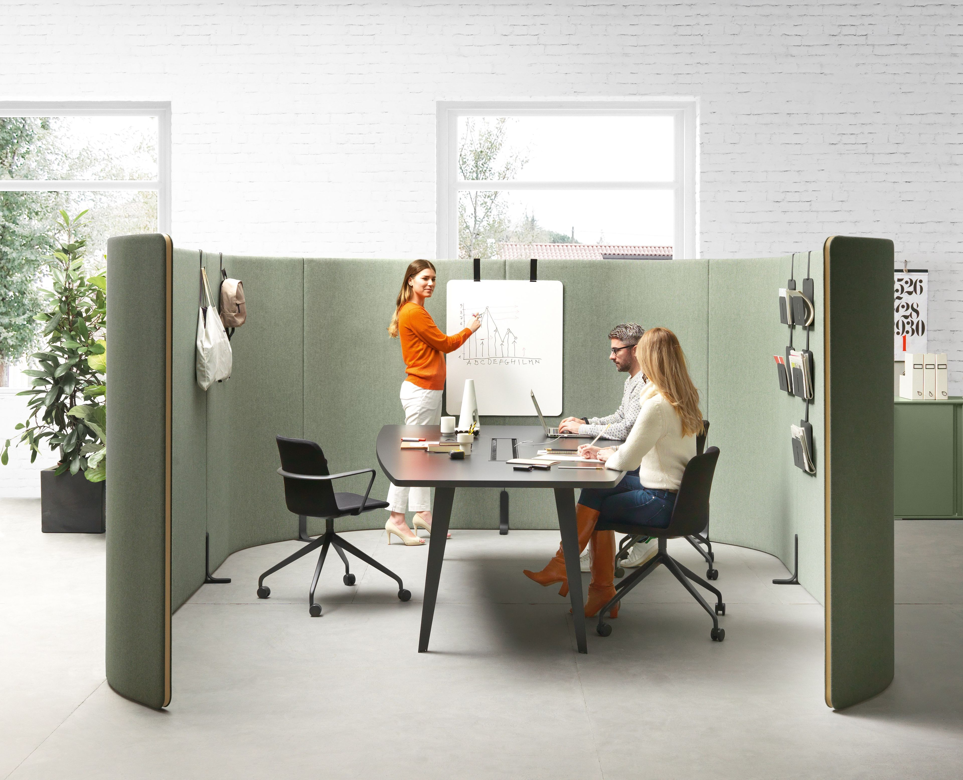 Акустическая ткань офис остров для встречи Martex ядро ARCH-00146543 - Вид №6